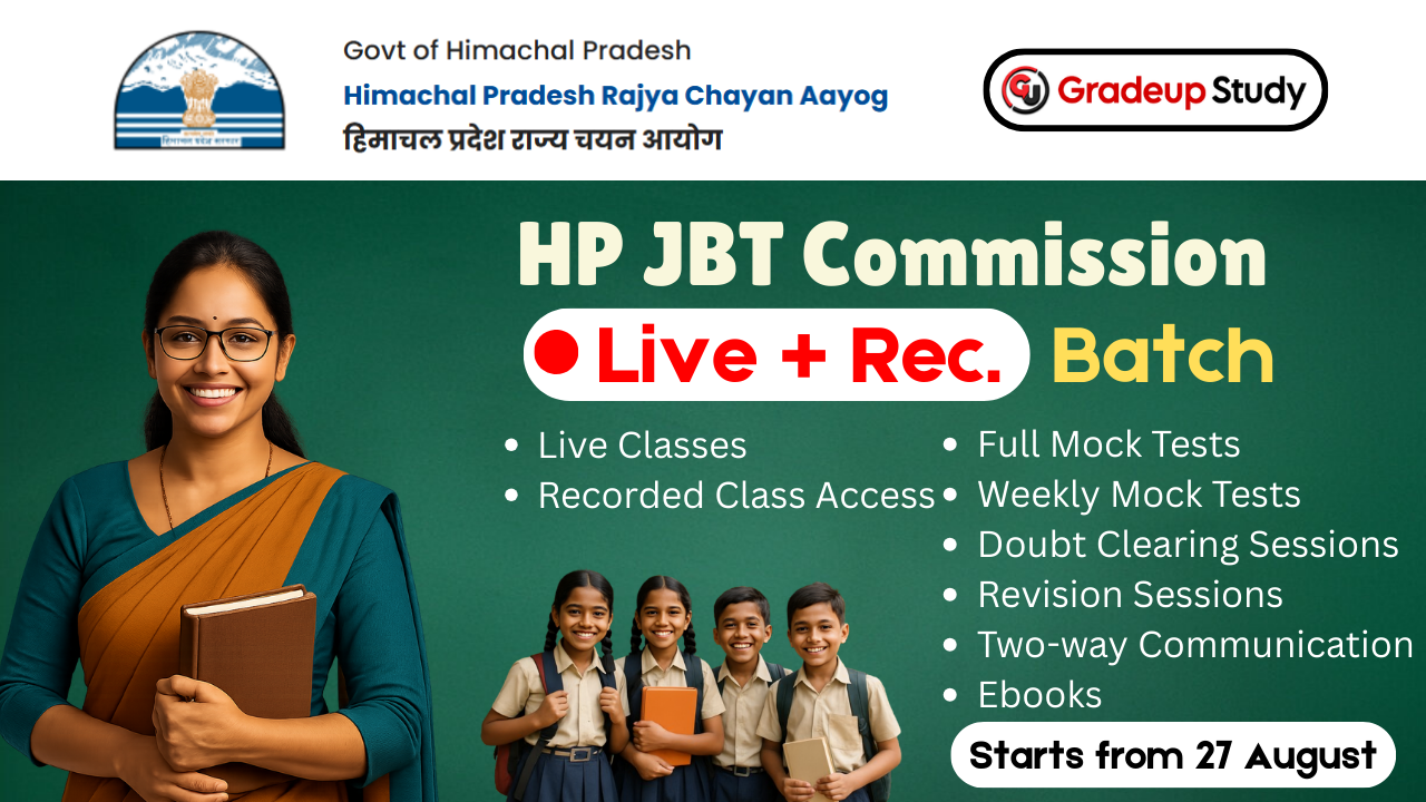Acharya Batch: HP JBT Commission 2025-26