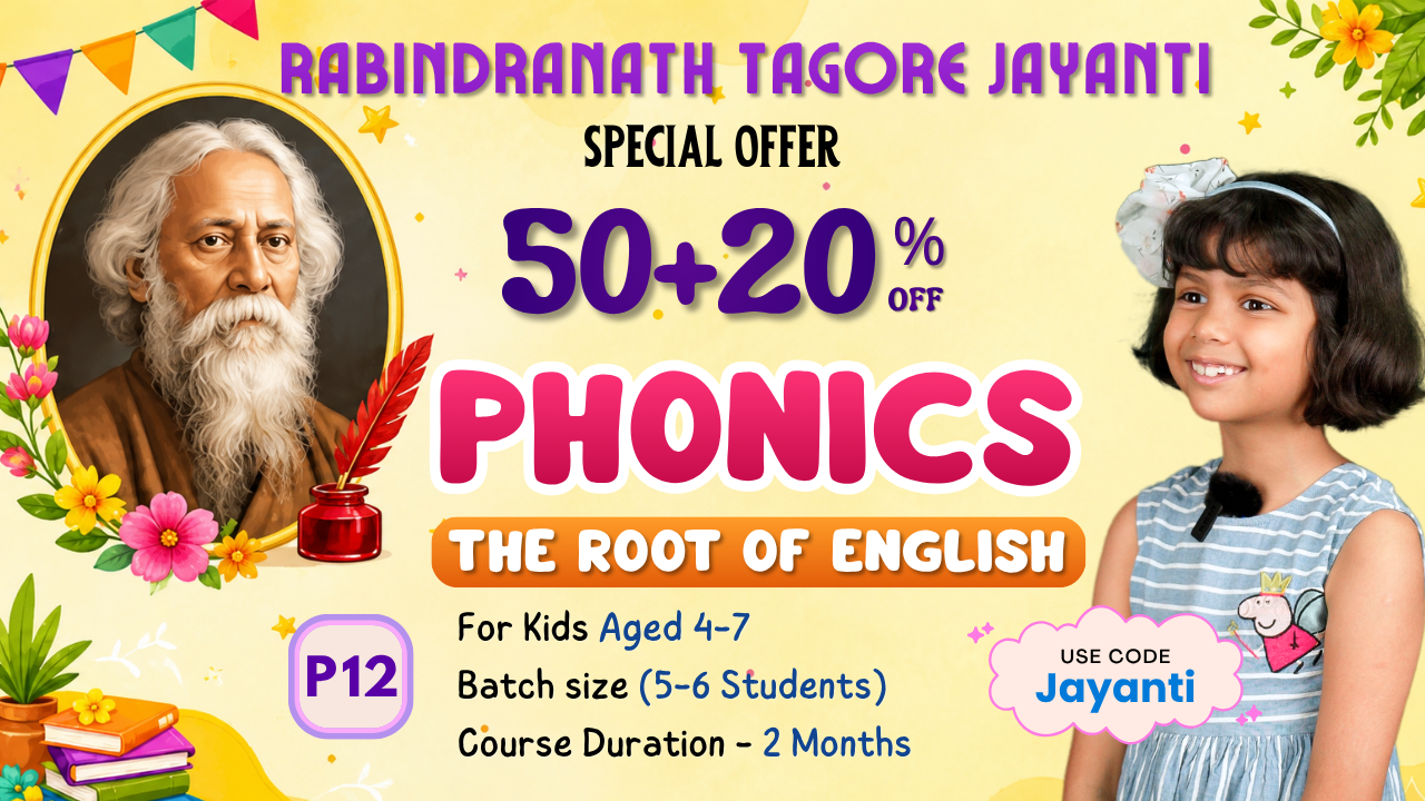  2-Month Phonetics Course on Zoom (P12 = 4-7 Year) 