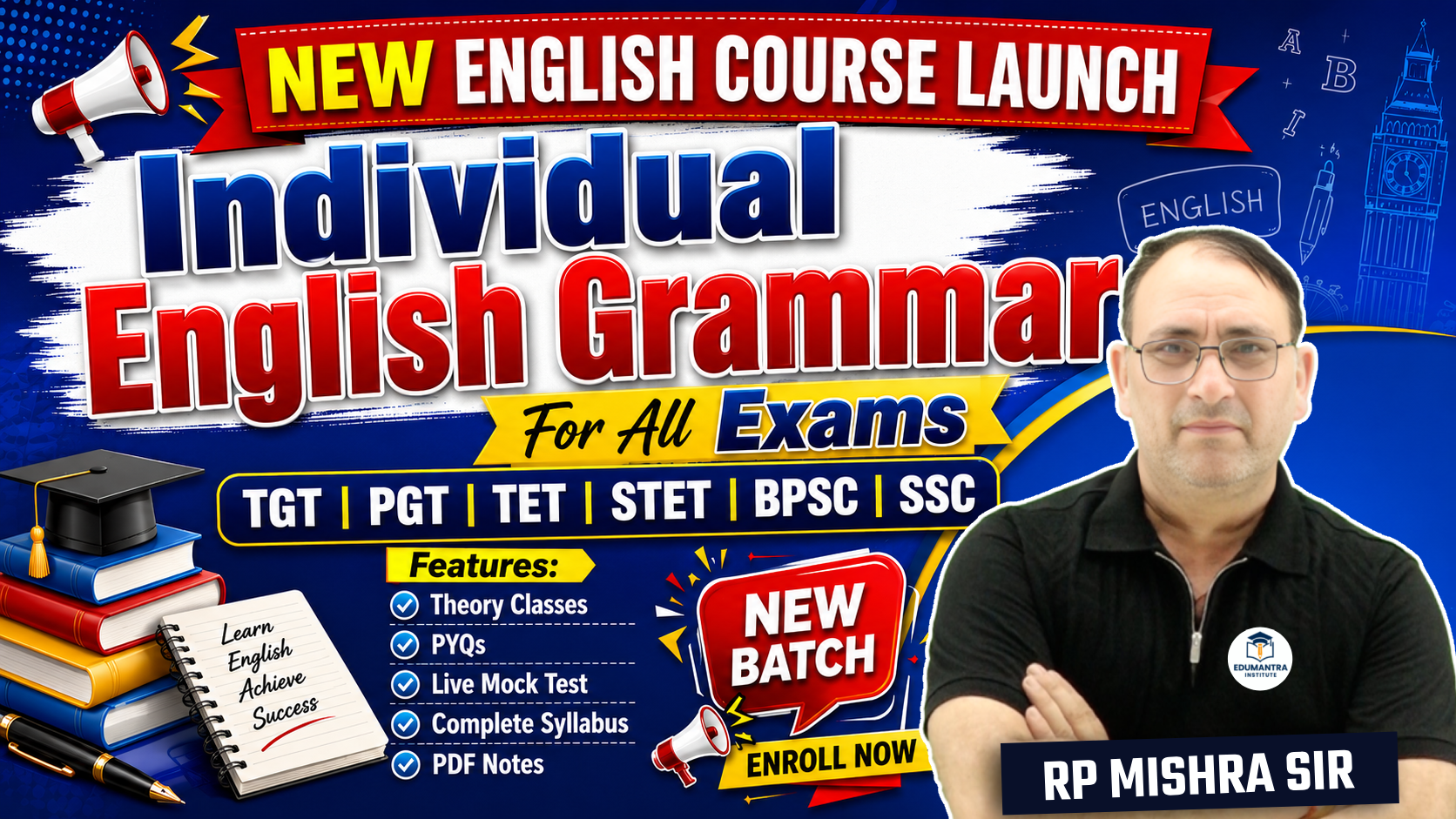 Individual English Grammar For All Exams Complete Course