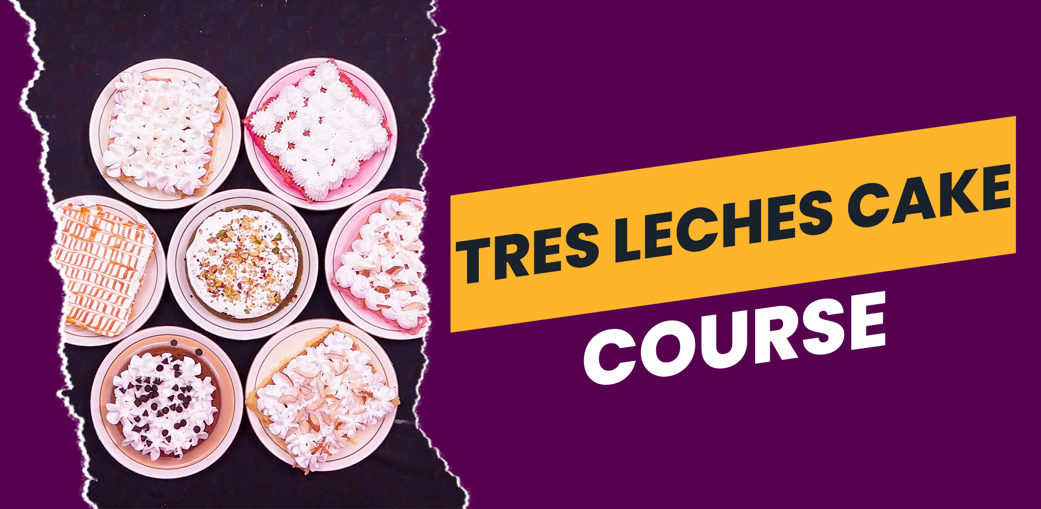 Tres Leches Cake Course