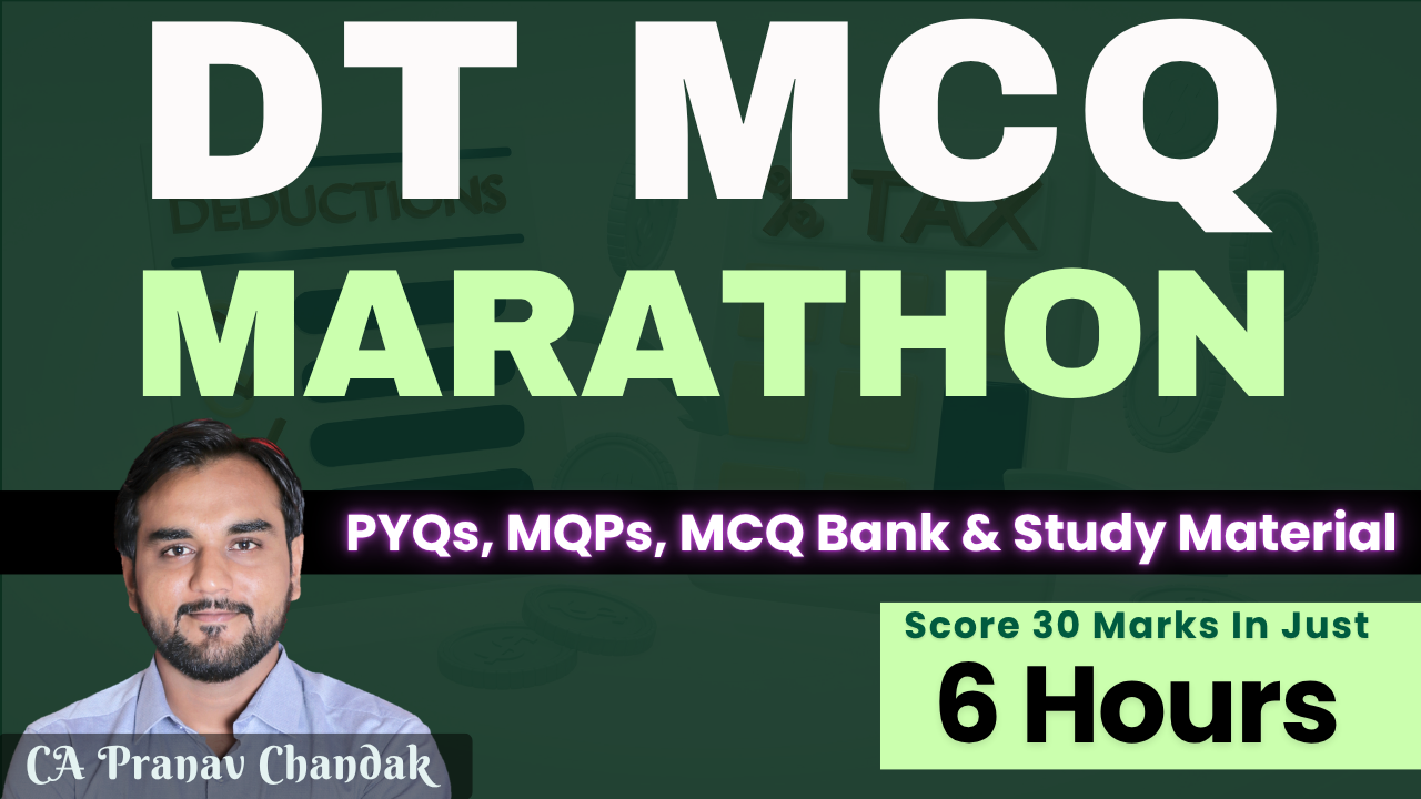 DT MCQ Marathon