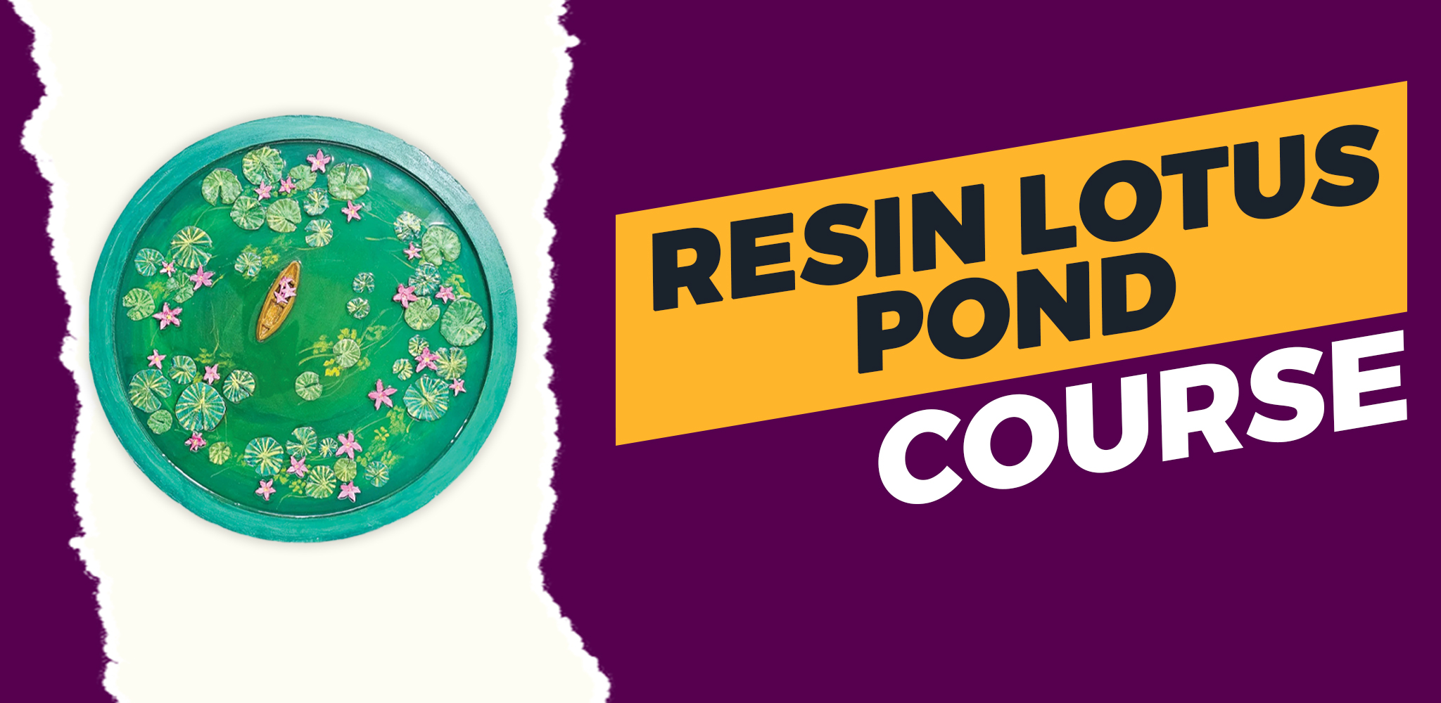 Resin Lotus Pond Course