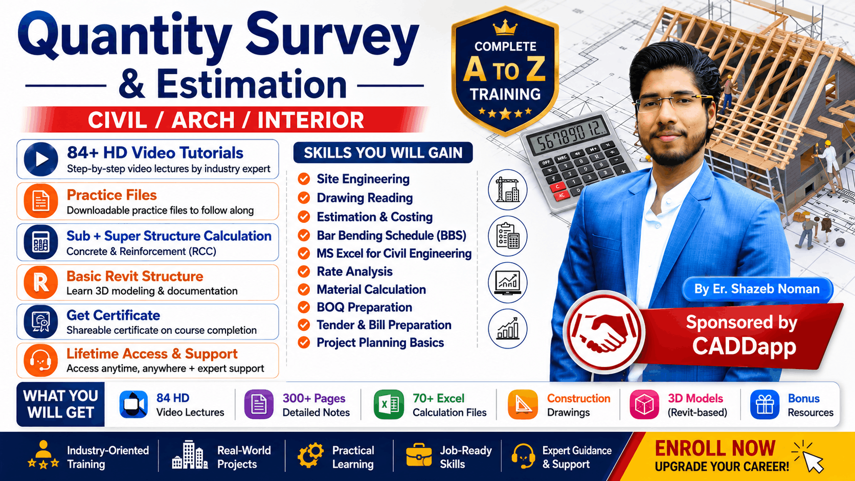 Quantity Survey & Estimation Course