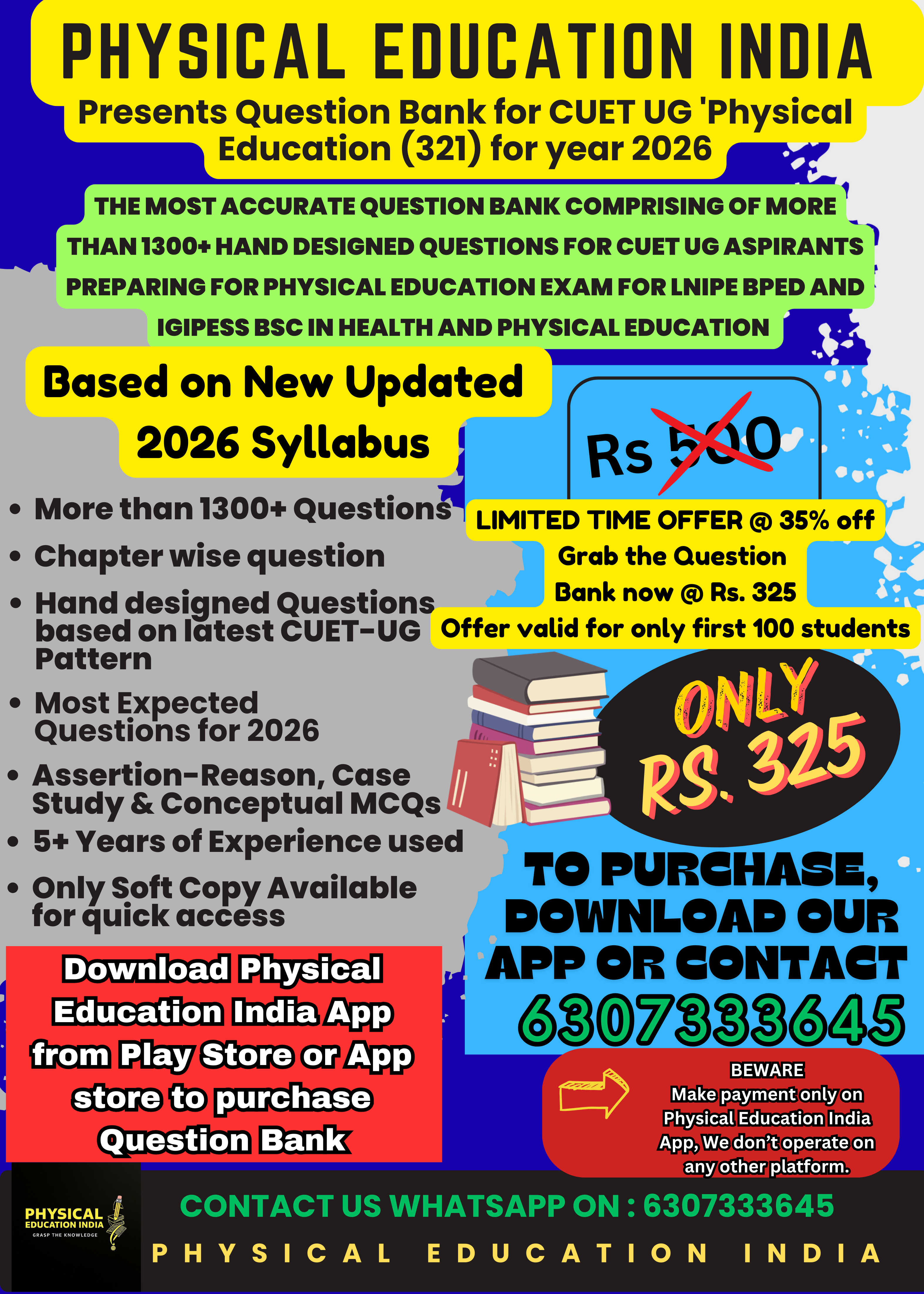 Question Bank (CUET-UG) 2026 Code-321