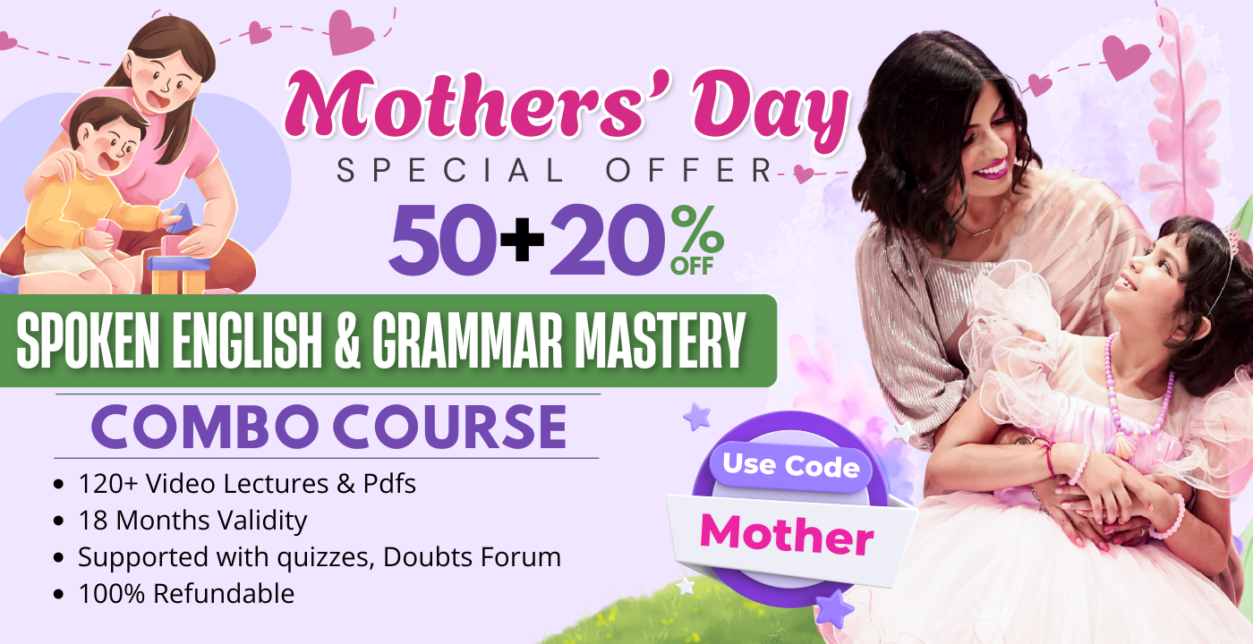 Spoken English & Grammar Mastery (R3-Combo Course)