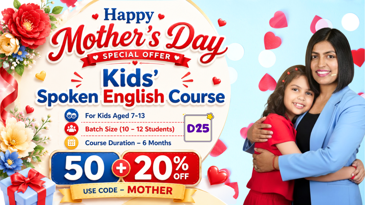 Kids English Mastery ~ (D25: Age 8-12) ~ 6-Month Program