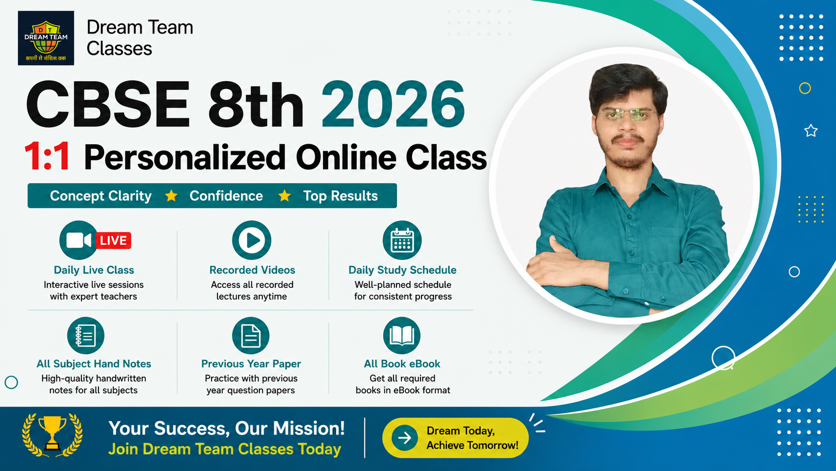 CBSE Class-8th Online Live Classes