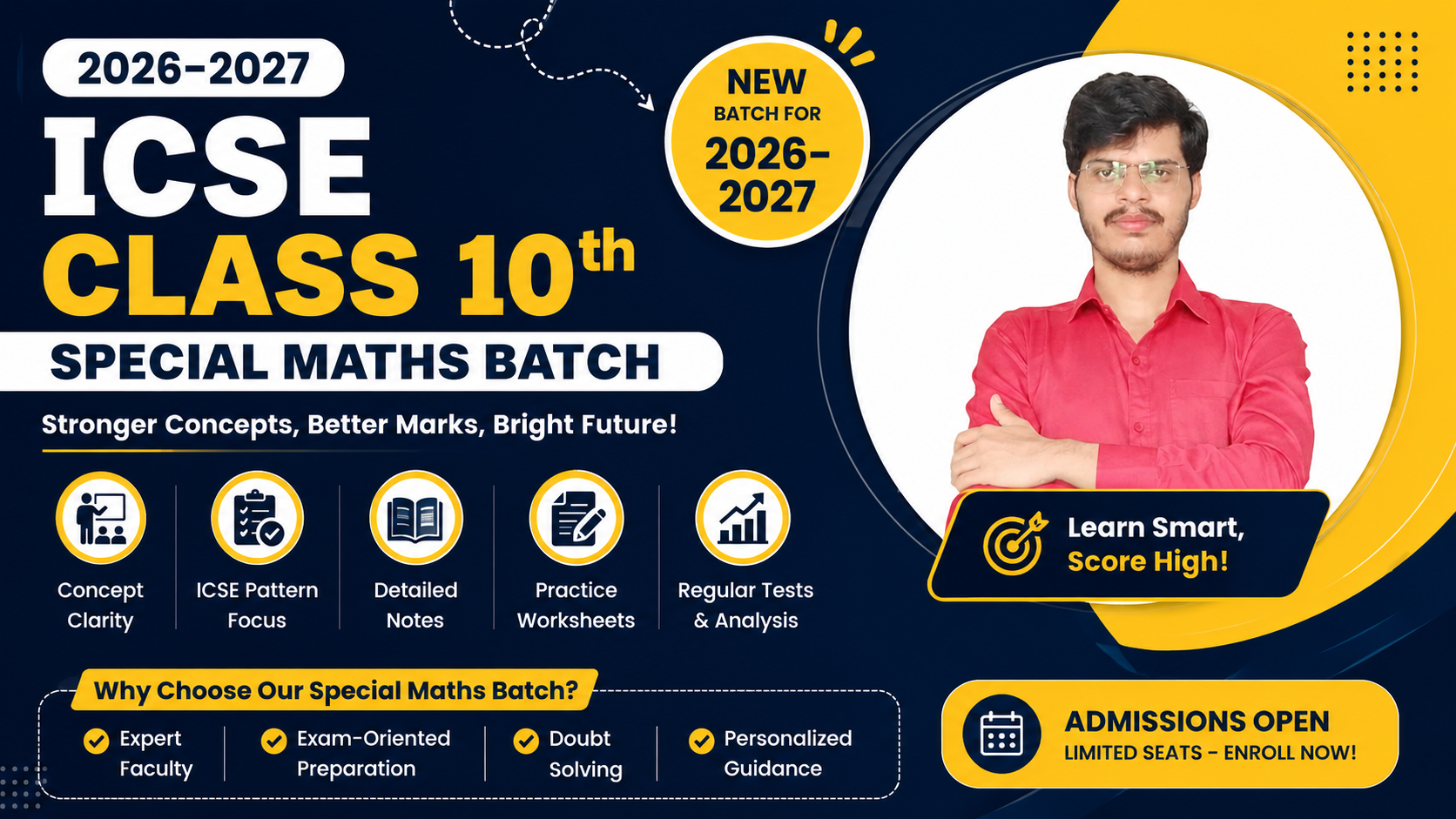 ICSE Class-10 Batch 2026-27