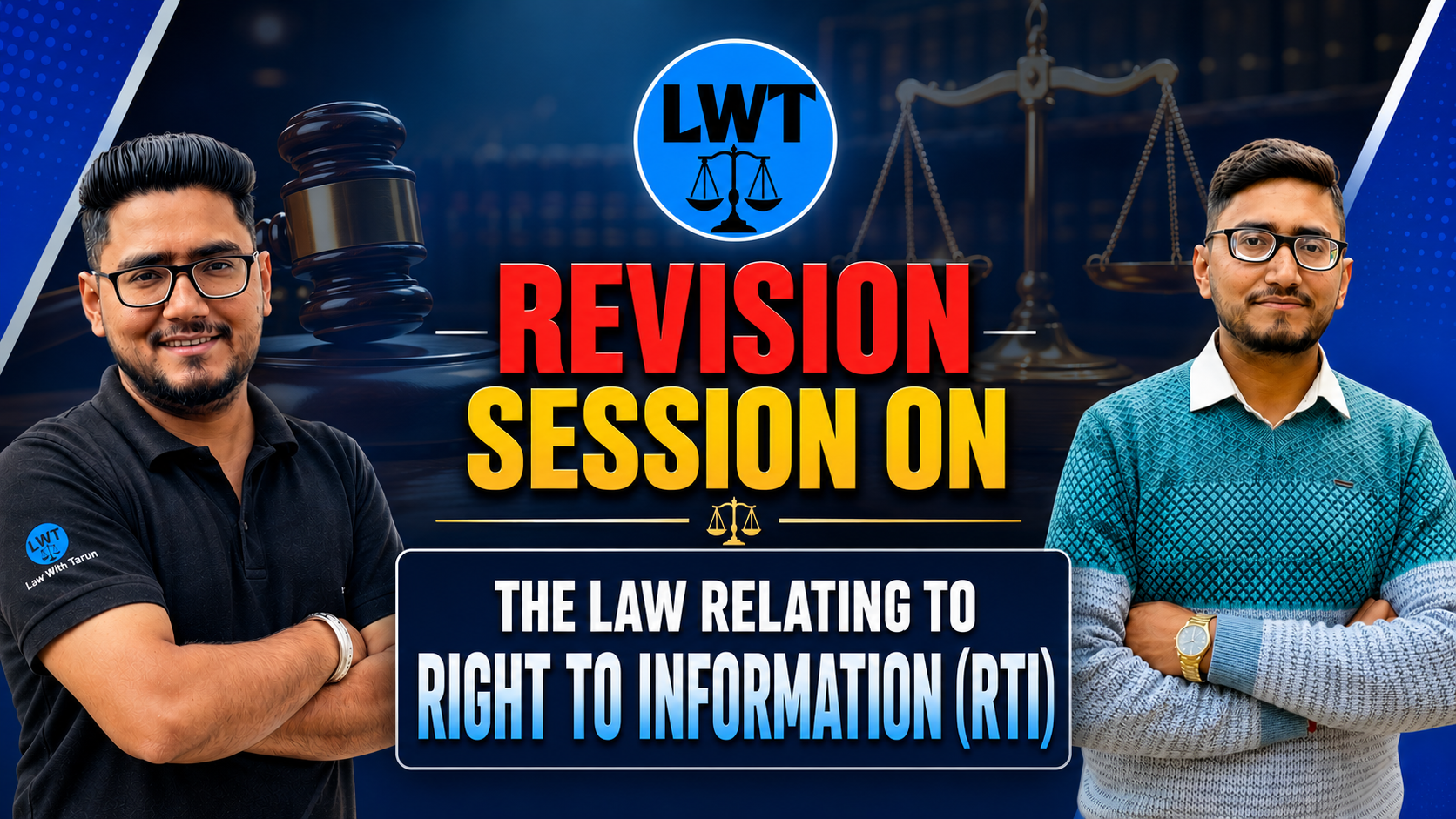 Law Relating to RTI (Revision Session ) ccsu