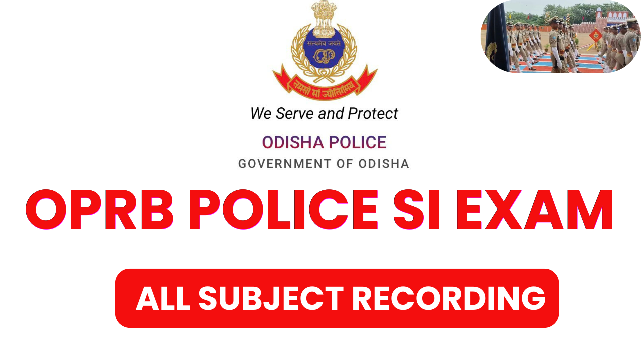OPRB SI BATCH - 2026 ALL SUBJECT RECORDING