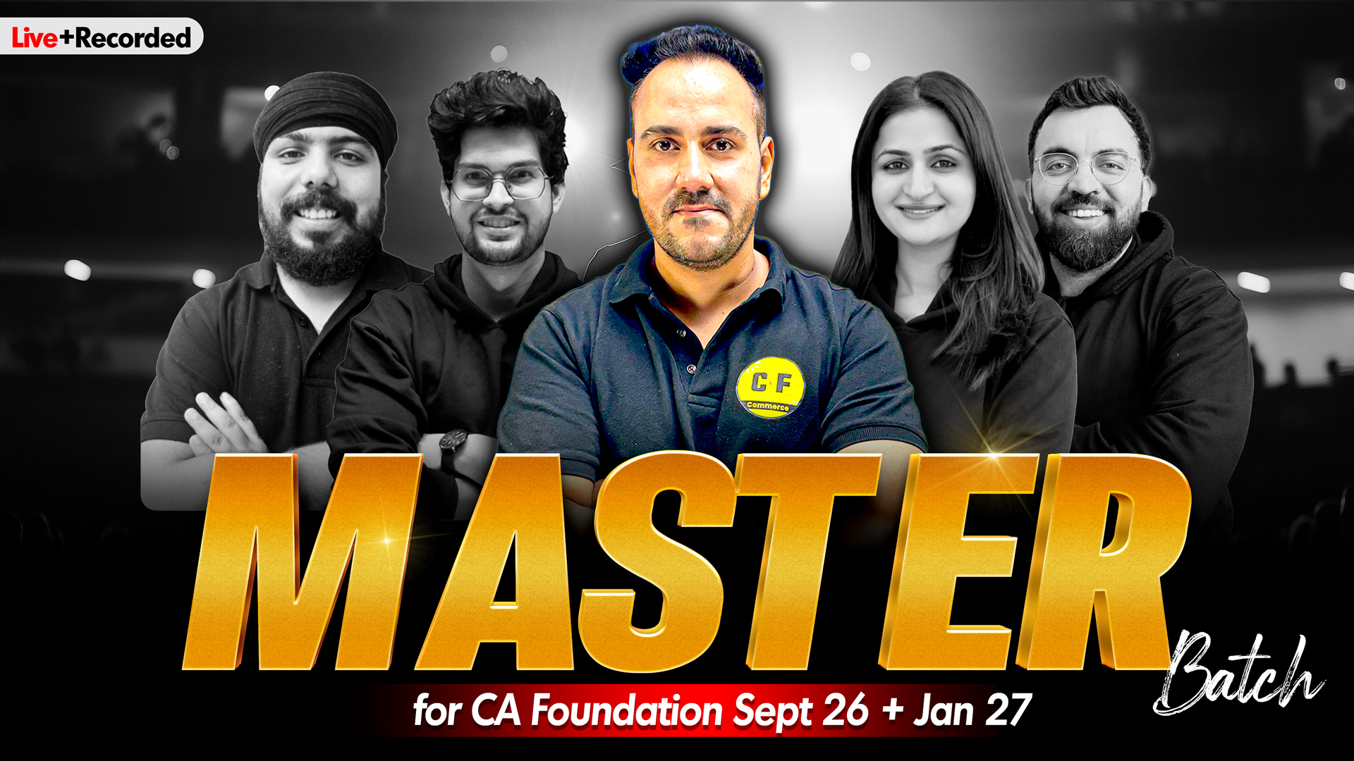CA Foundation 2026-27 (MASTER Batch) Sept 26 & Jan 27 Attempts