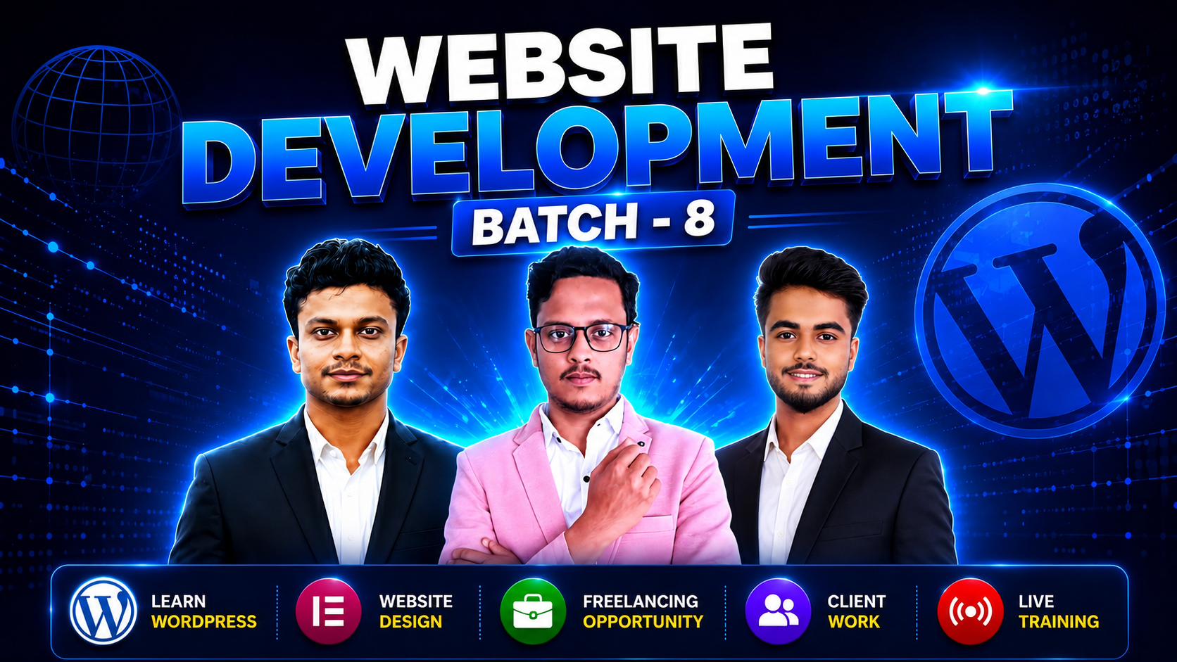 Website Development With Freelancing [Batch-8]