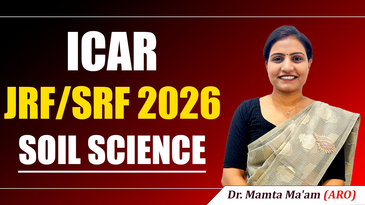 ICAR JRF/SRF Soil Science Batch 