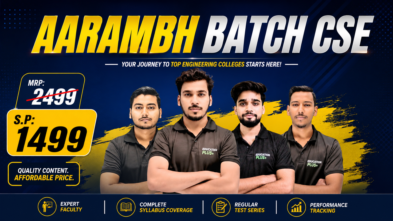 Aarambh Batch for CSE | 2nd Semester