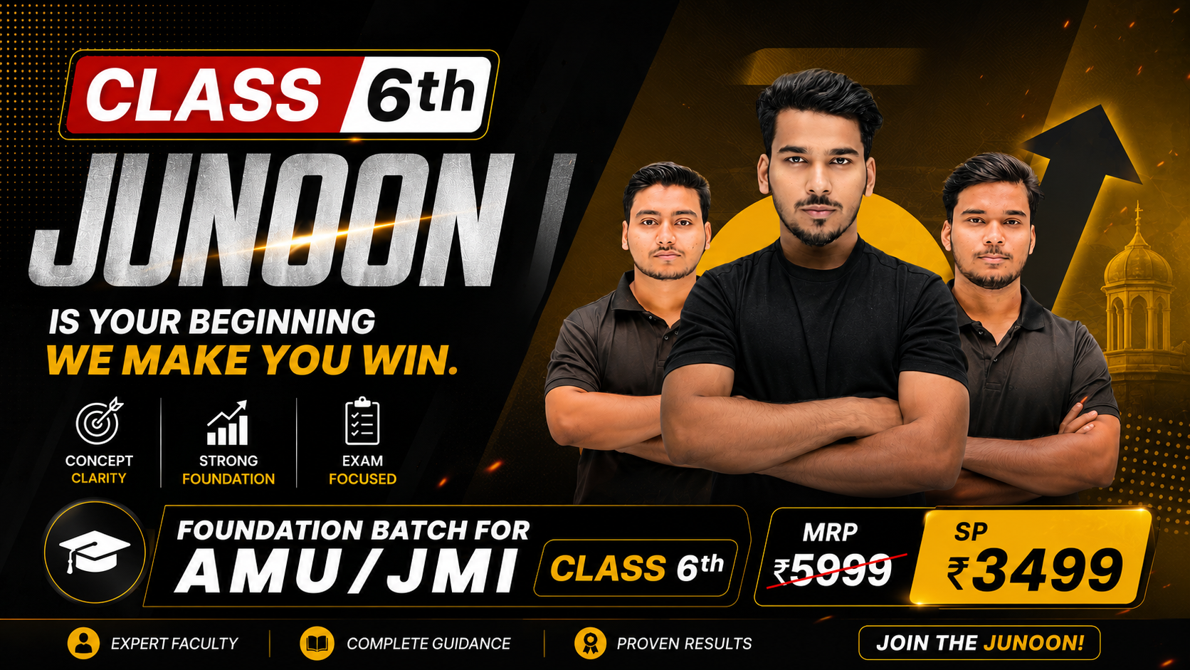 Junoon Batch Class 6th 2027