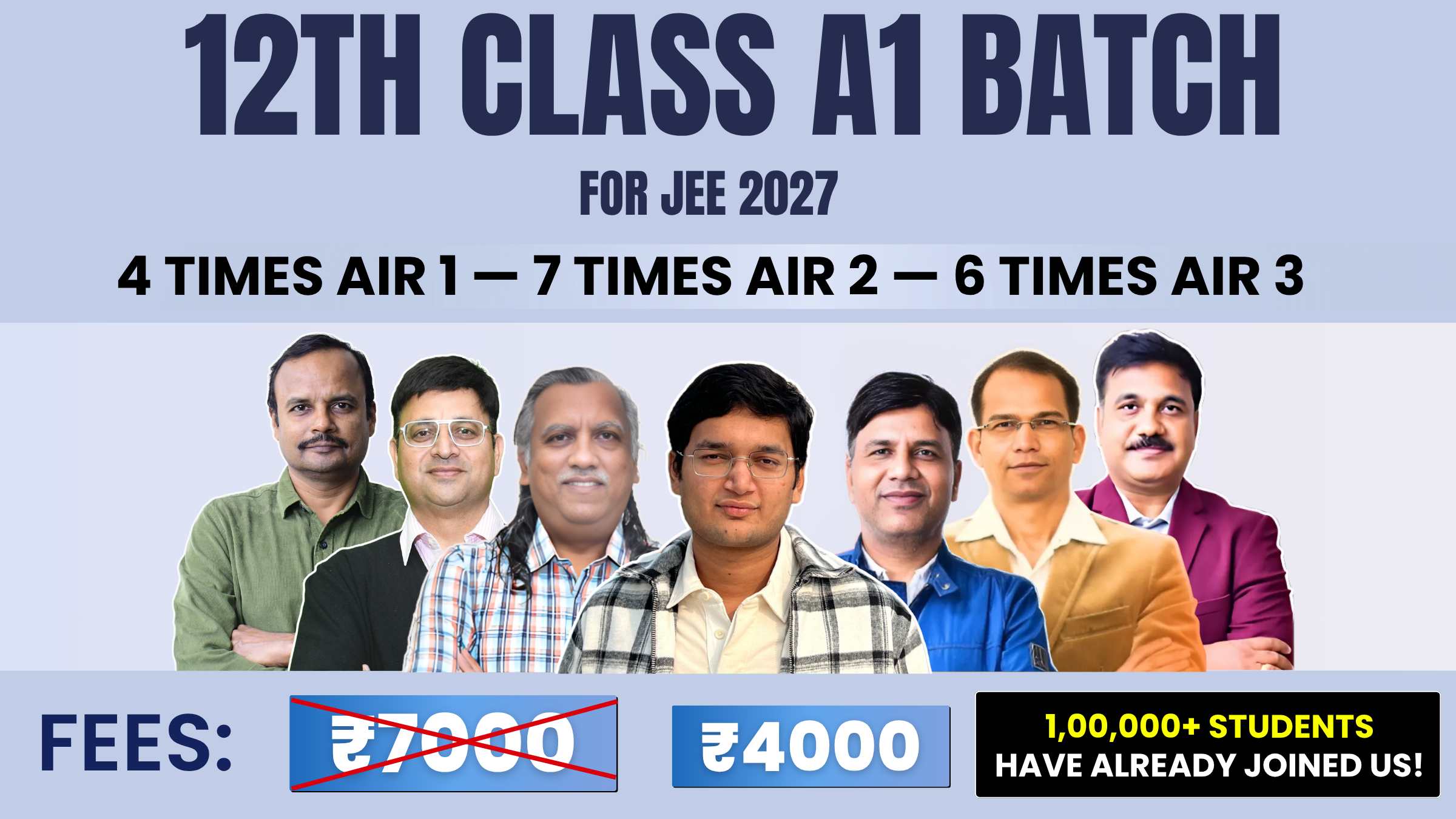 JEE 2027: 12th Class A1 Batch