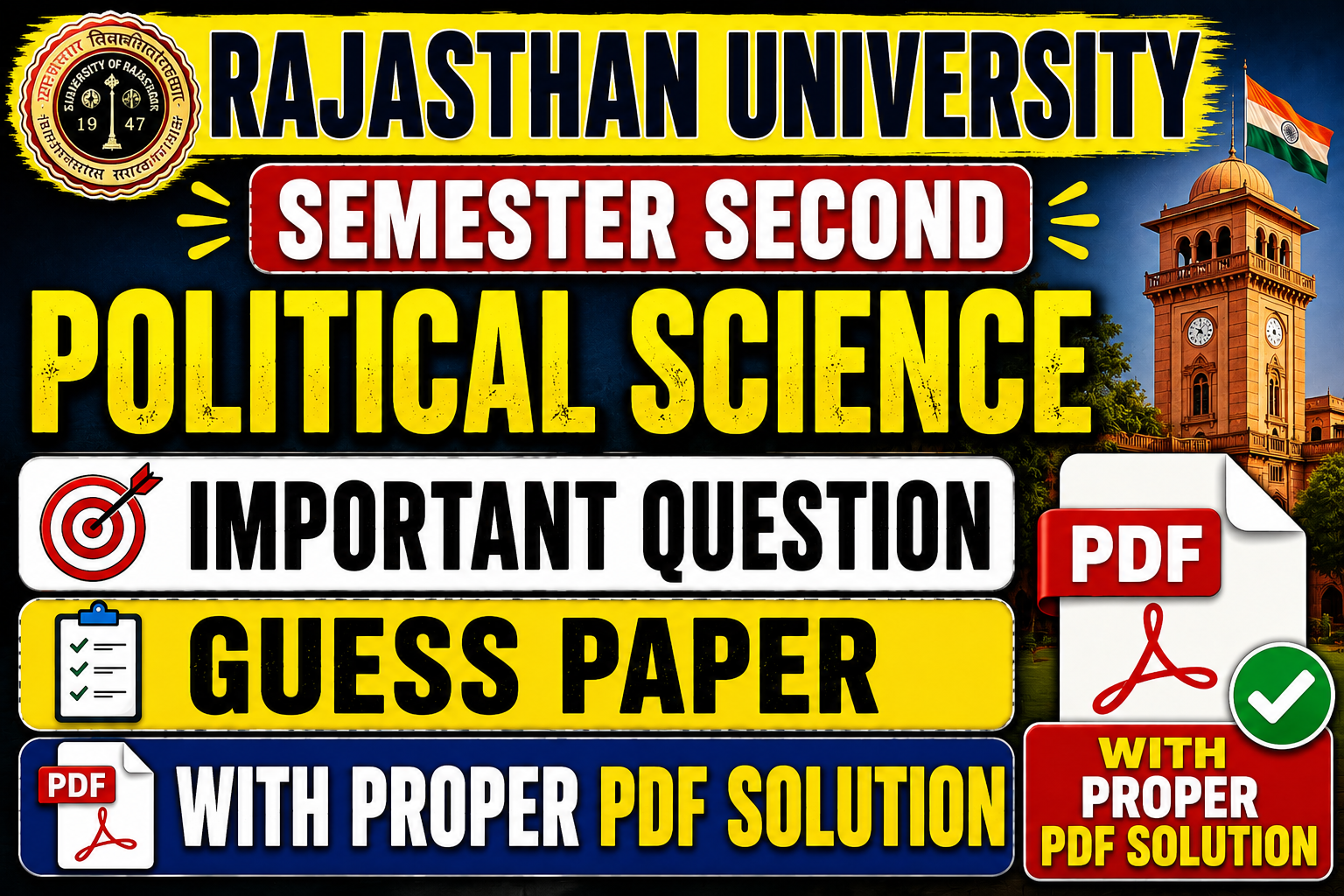 SEM-2 POLITICAL SCIENCE ENGLISH 
