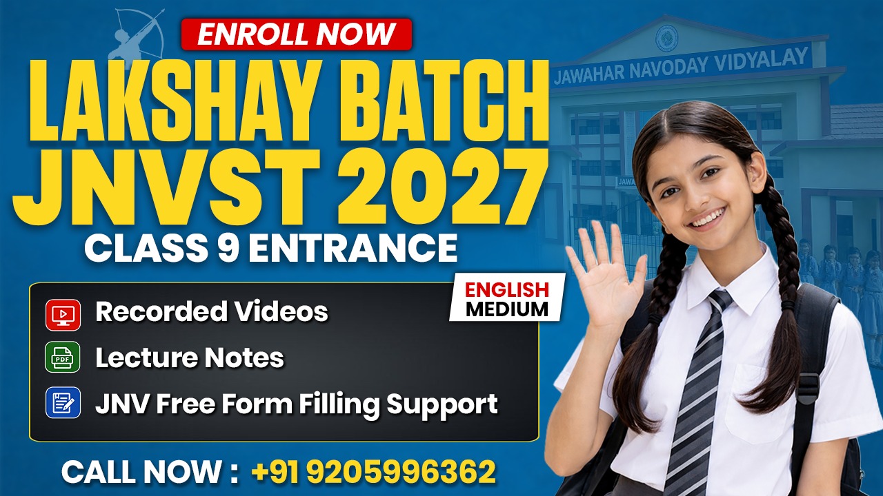 Lakshya Batch for Navodaya Vidyalaya 2027