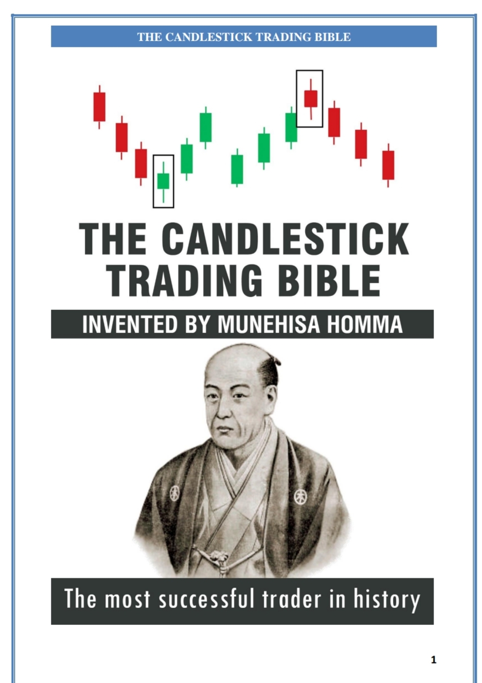 Candle stick trading bible