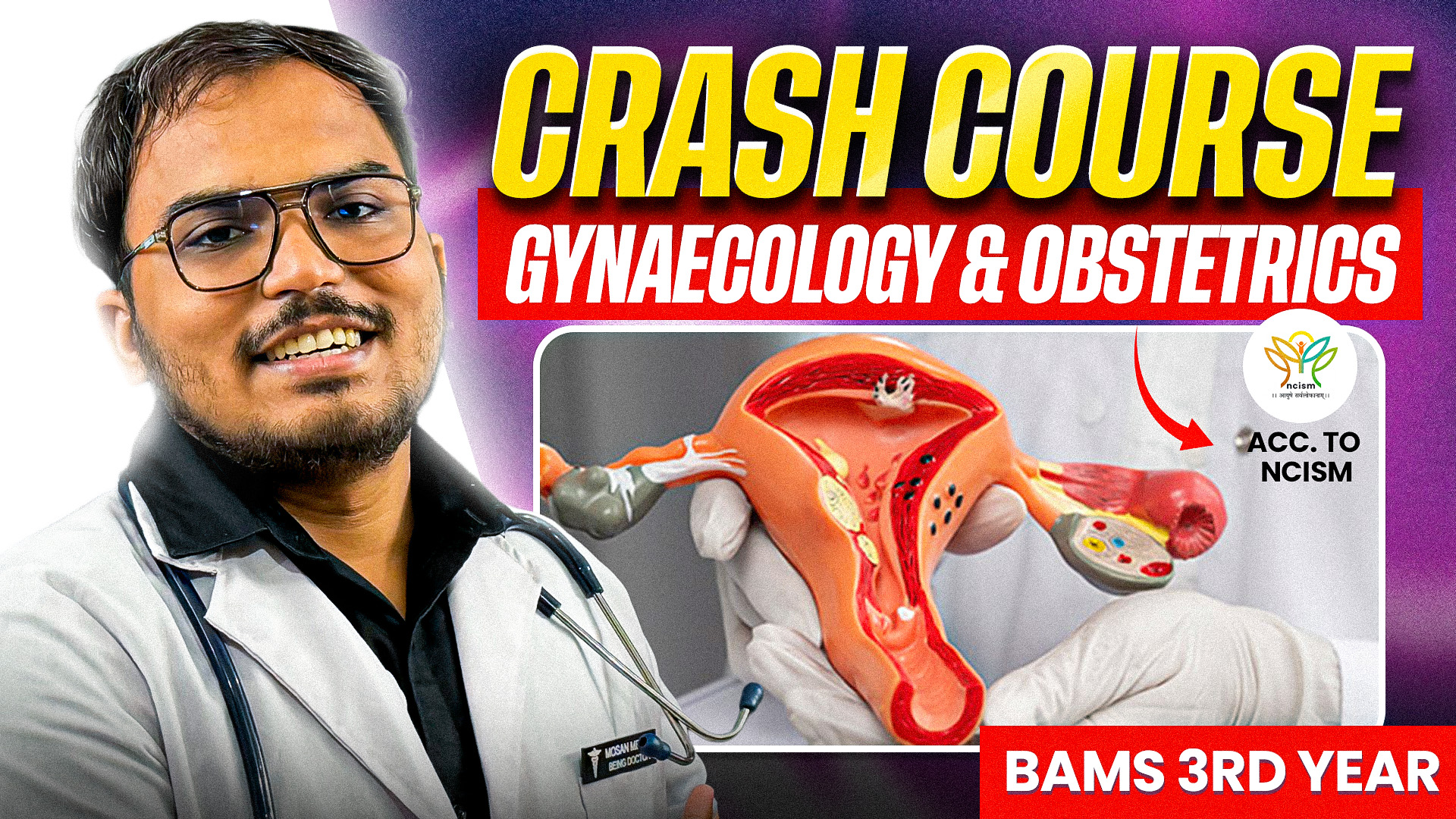 GYNAECOLOGY & OBSTETRICS [CRASH COURSE]