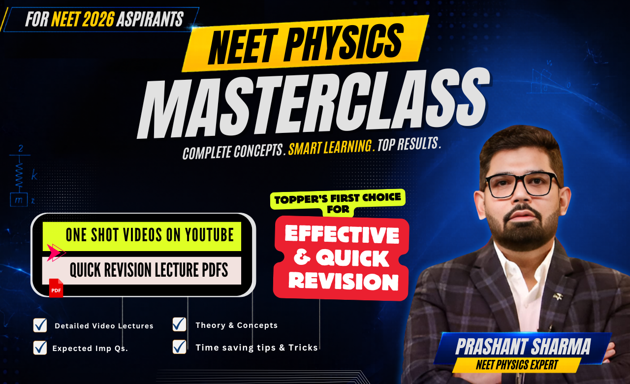 📚 FREE MASTERCLASS NOTES  for RE-NEET 2026🔥