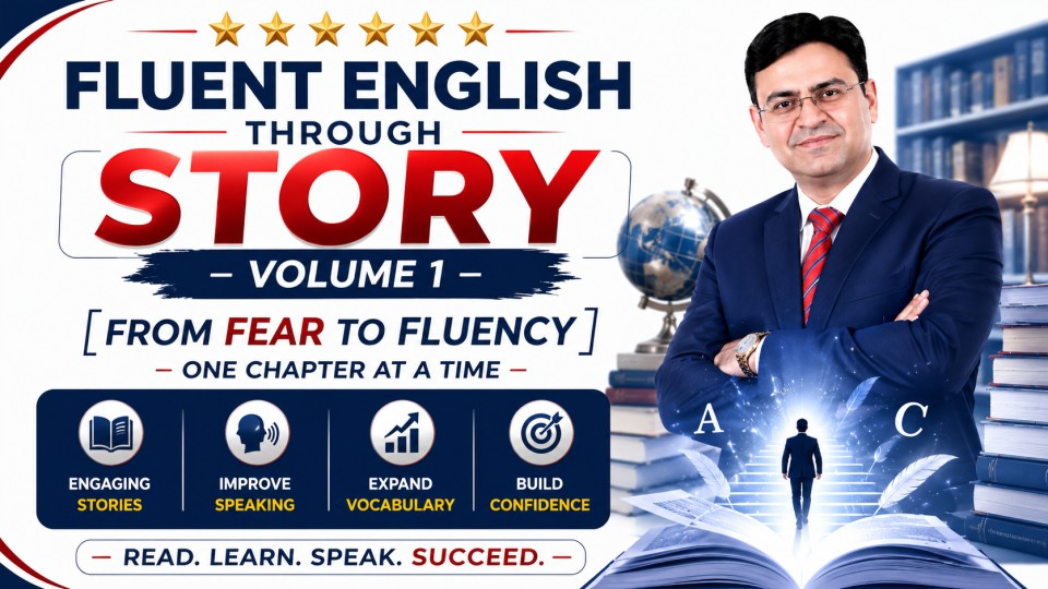 Fluent English Through Story - VOLUME 1 [From Fear To Fluency - One Chapter At a Time]
