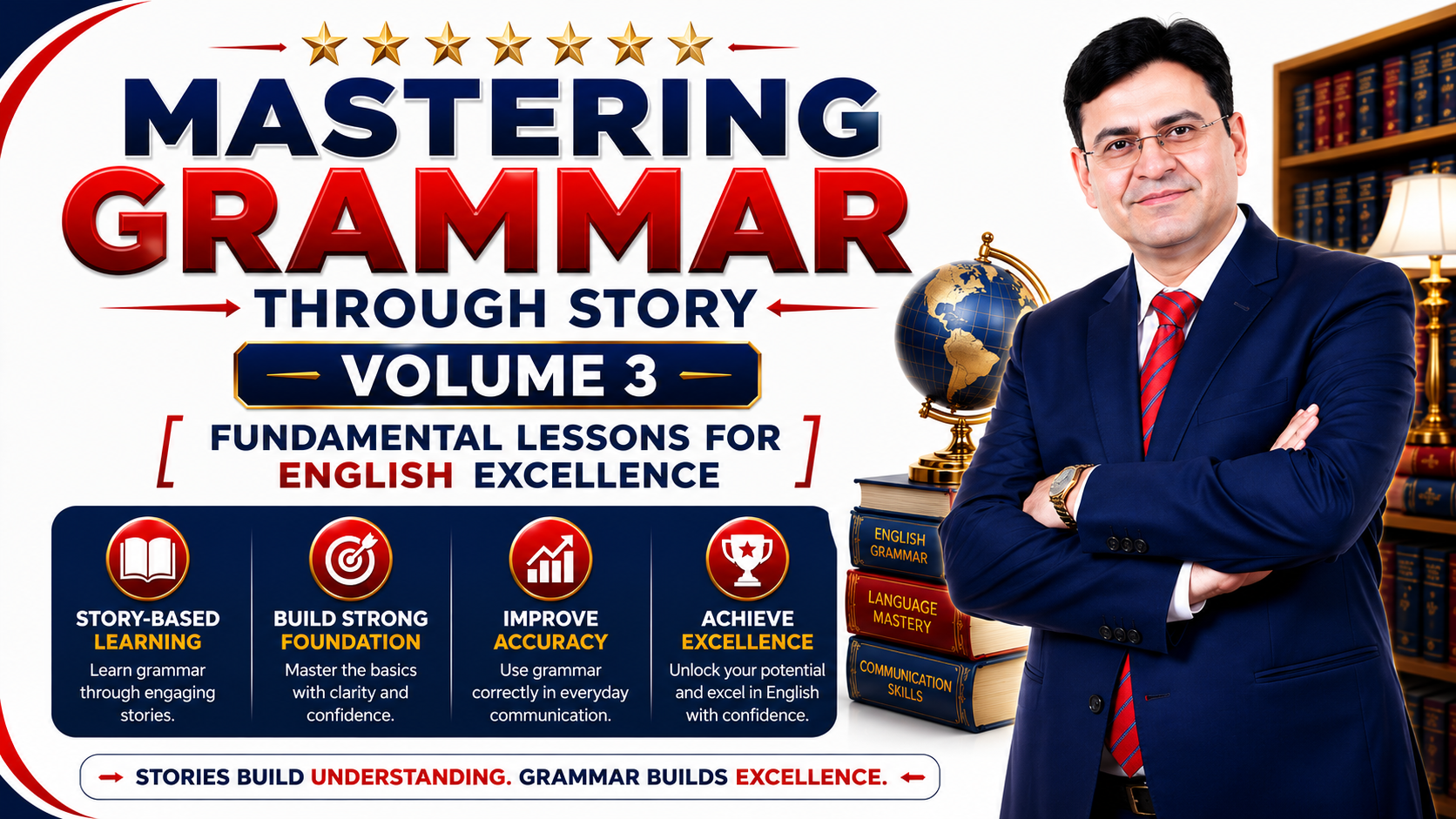 Mastering Grammar Through Story - VOLUME 3 [Advanced Lessons For Fluency & Confidence]