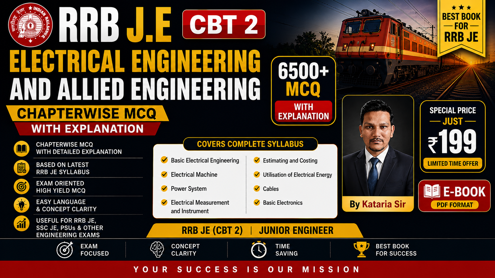 RRB JE CBT- 02 ELECTRICAL & ALLIED ENGINEERING  