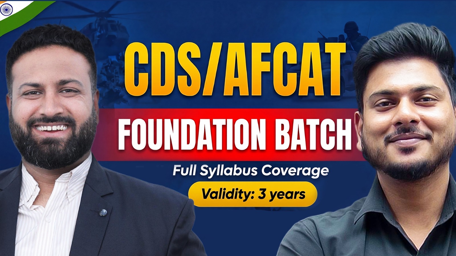 CDS/AFCAT Foundation Batch