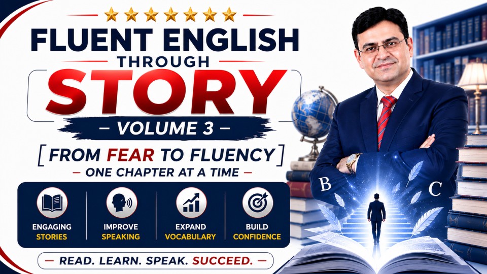 Fluent English Through Story - VOLUME 3 [From Confidence To English Mastery - Speak, Lead, Inspire & Succeed]