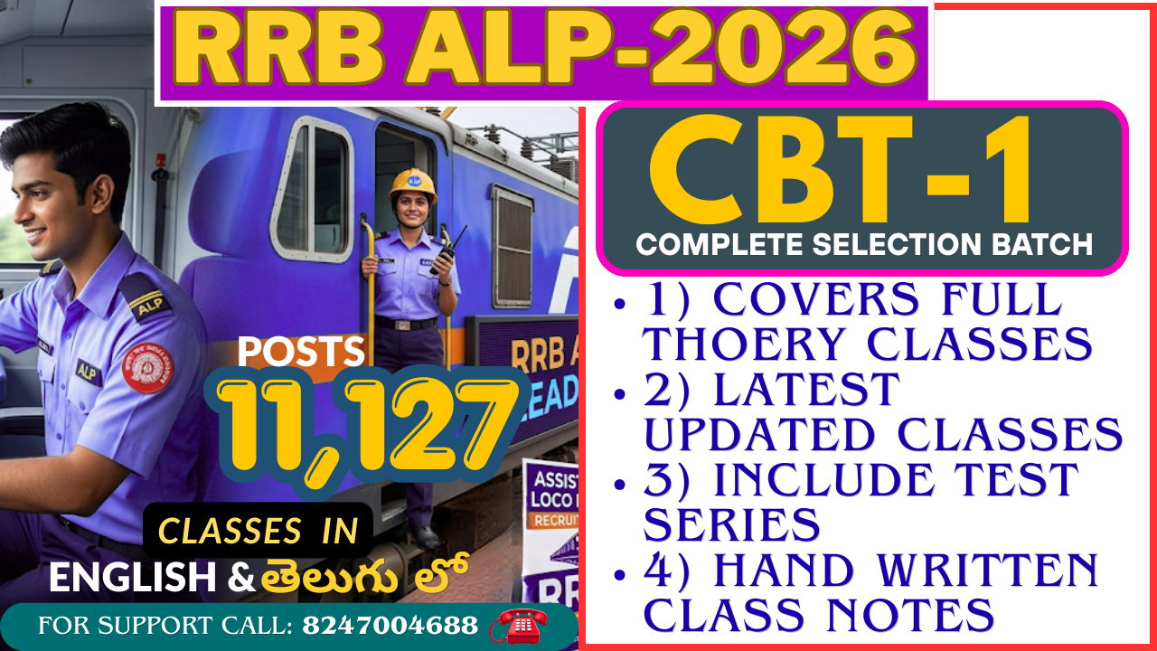 RRB ALP 2026 NEW POSTS 11,127 