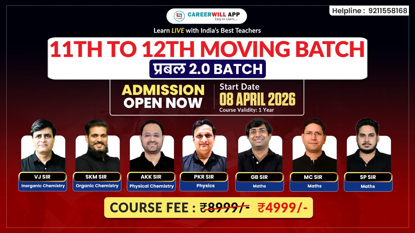 JEE - 12th Prabal 2.0