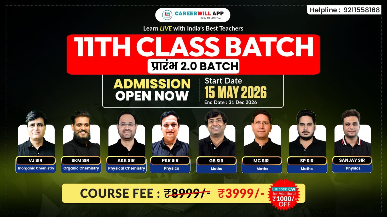 JEE - 11th Prarambh 2.0