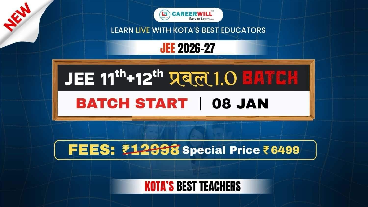 JEE- 11th & 12th Prabal 1.0