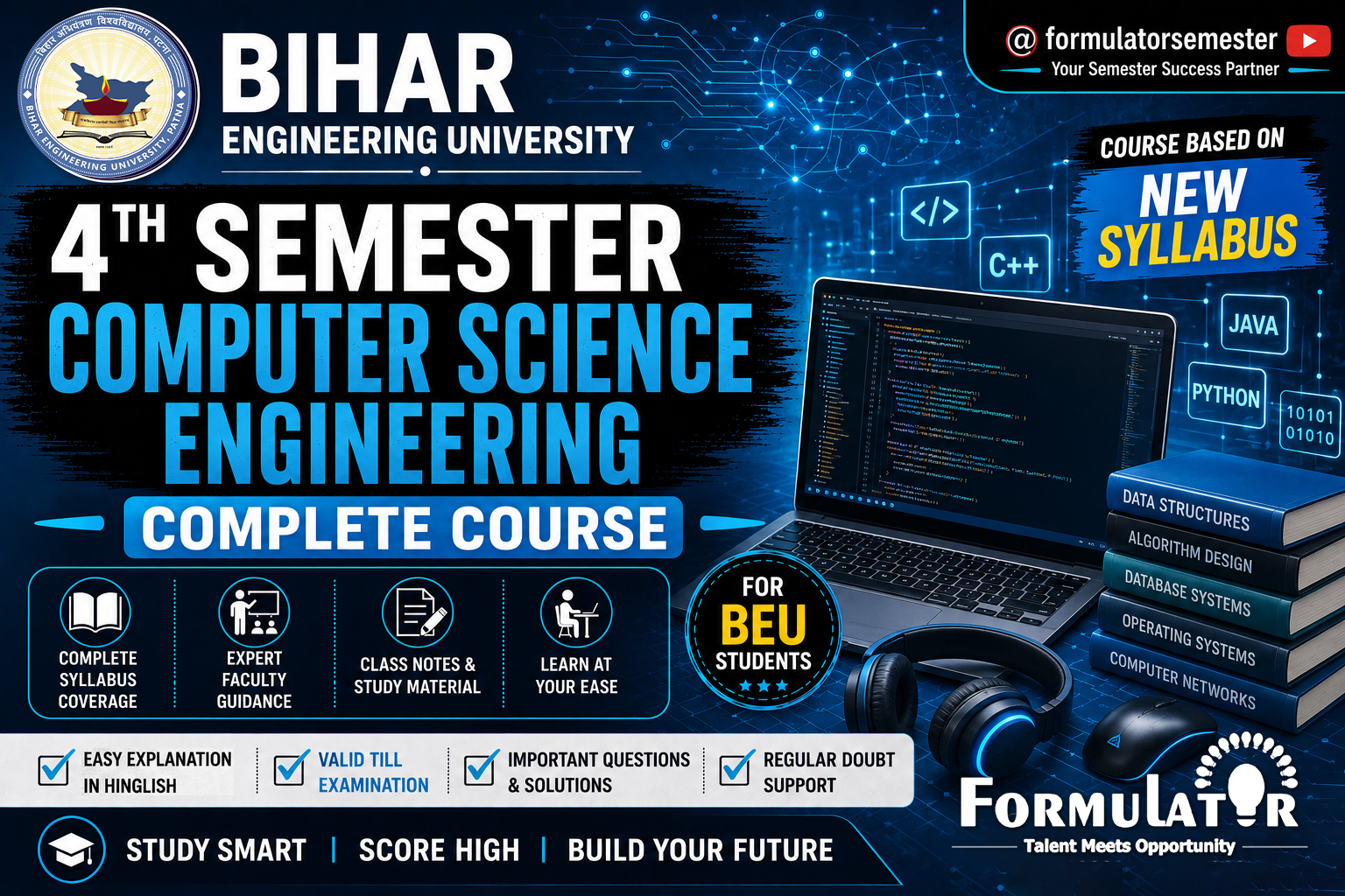4th Sem Complete Course CSE New Course