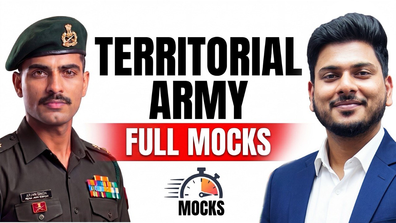 Territorial Army 2026 Full Mock Test Series