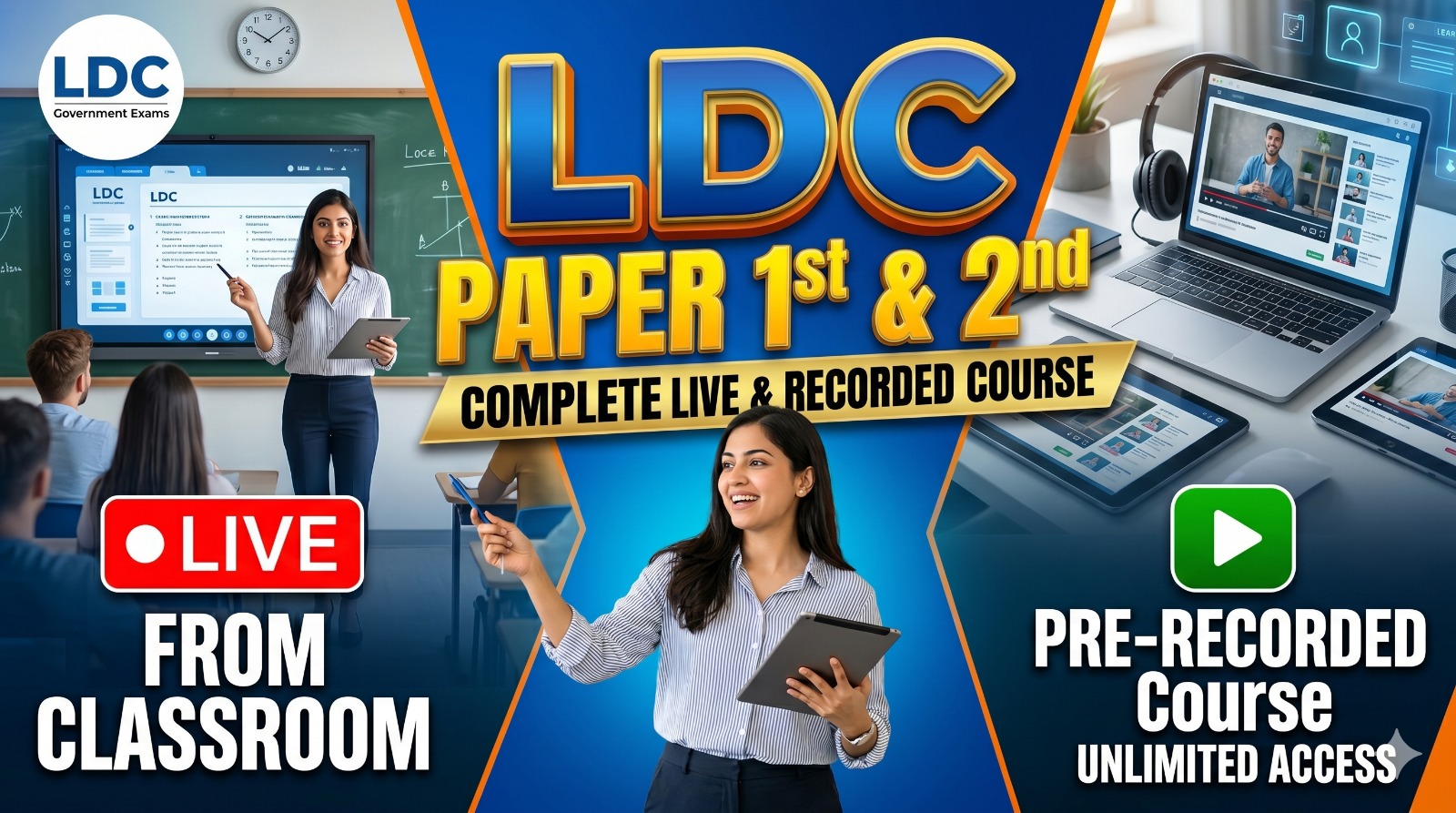 LDC Paprt-1st & 2nd Live from classroom Code-1070