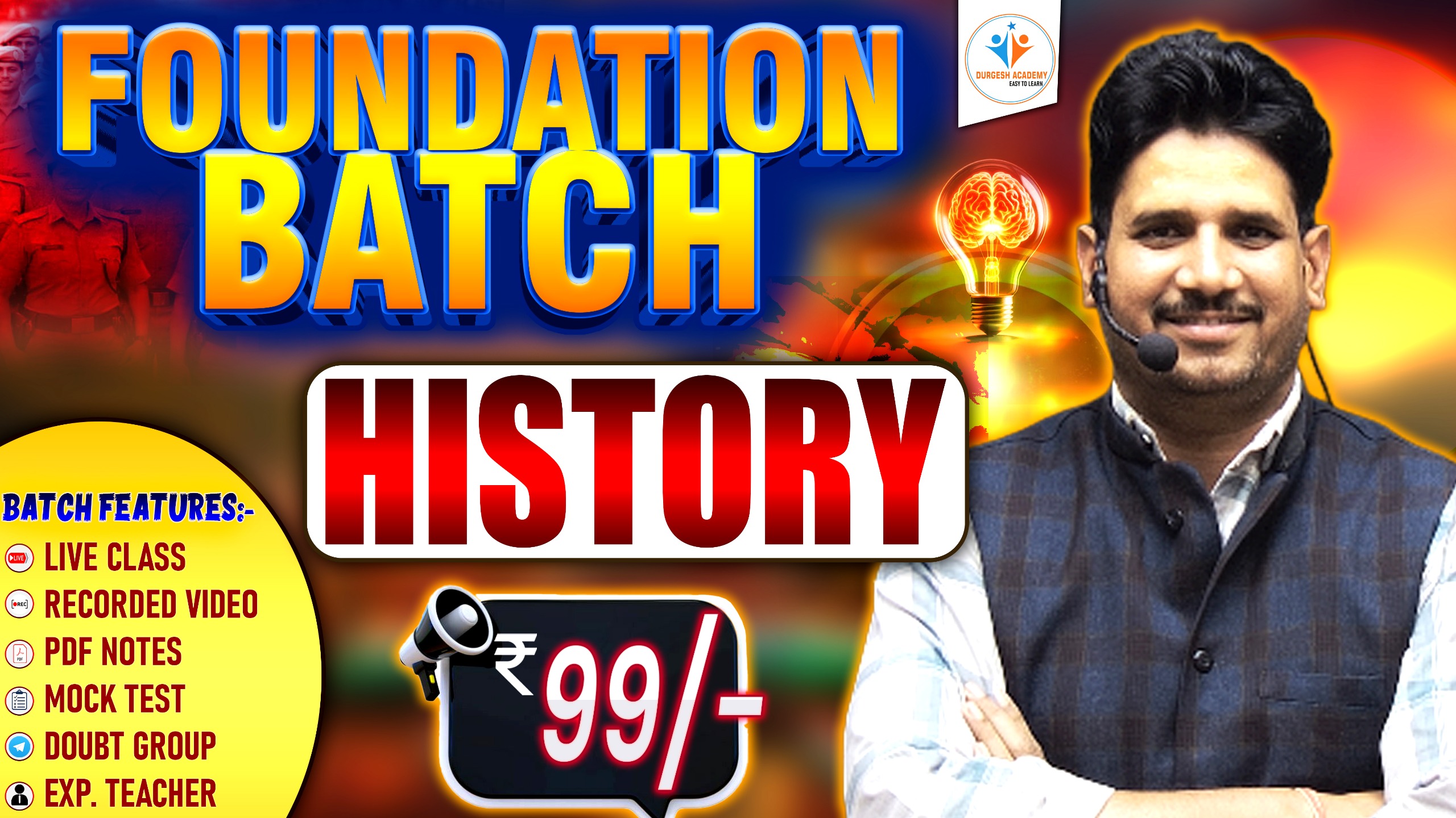 HISTORY FOUNDATION BATCH