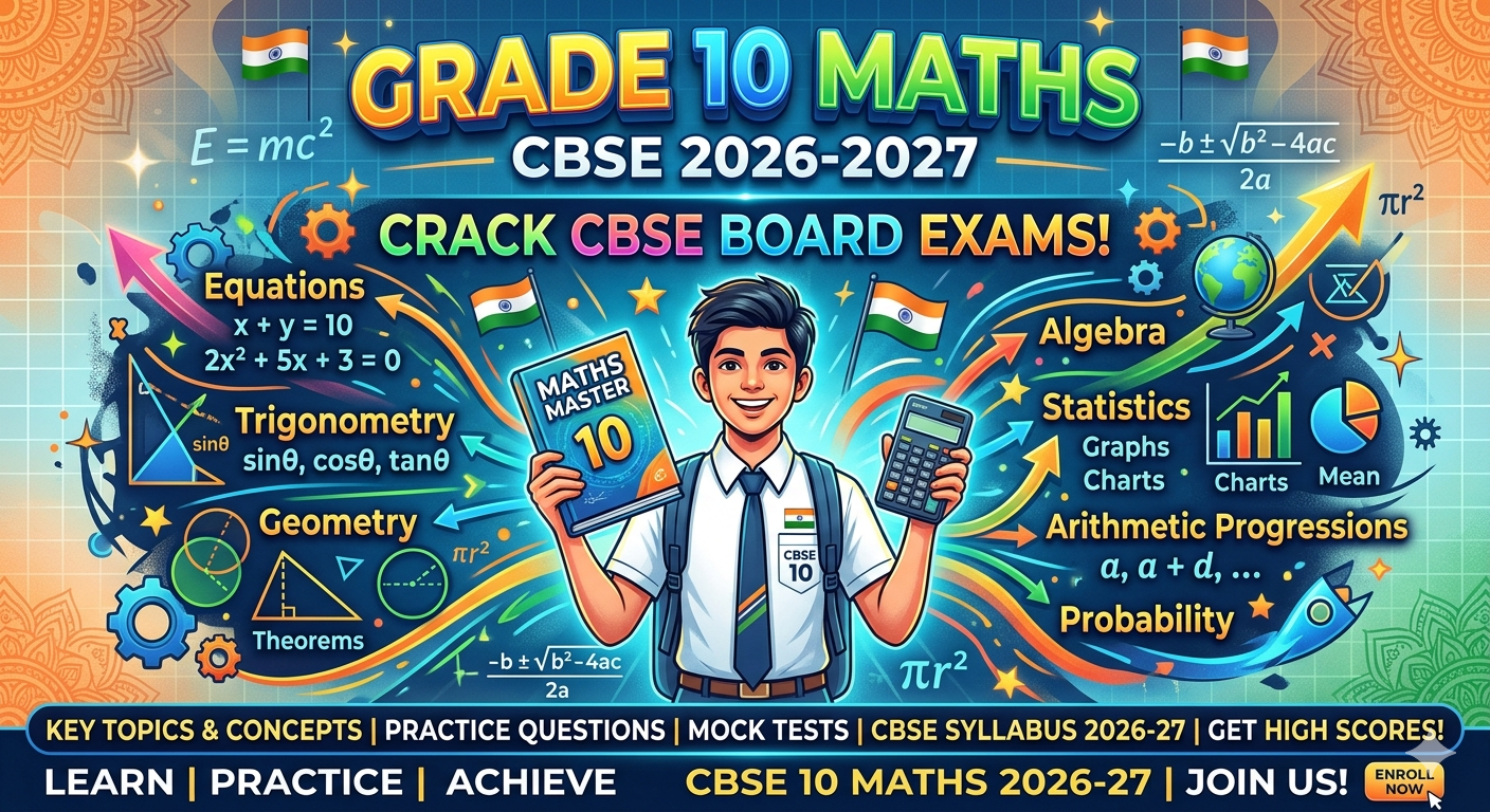 GRADE 10 MATHS CBSE 2027