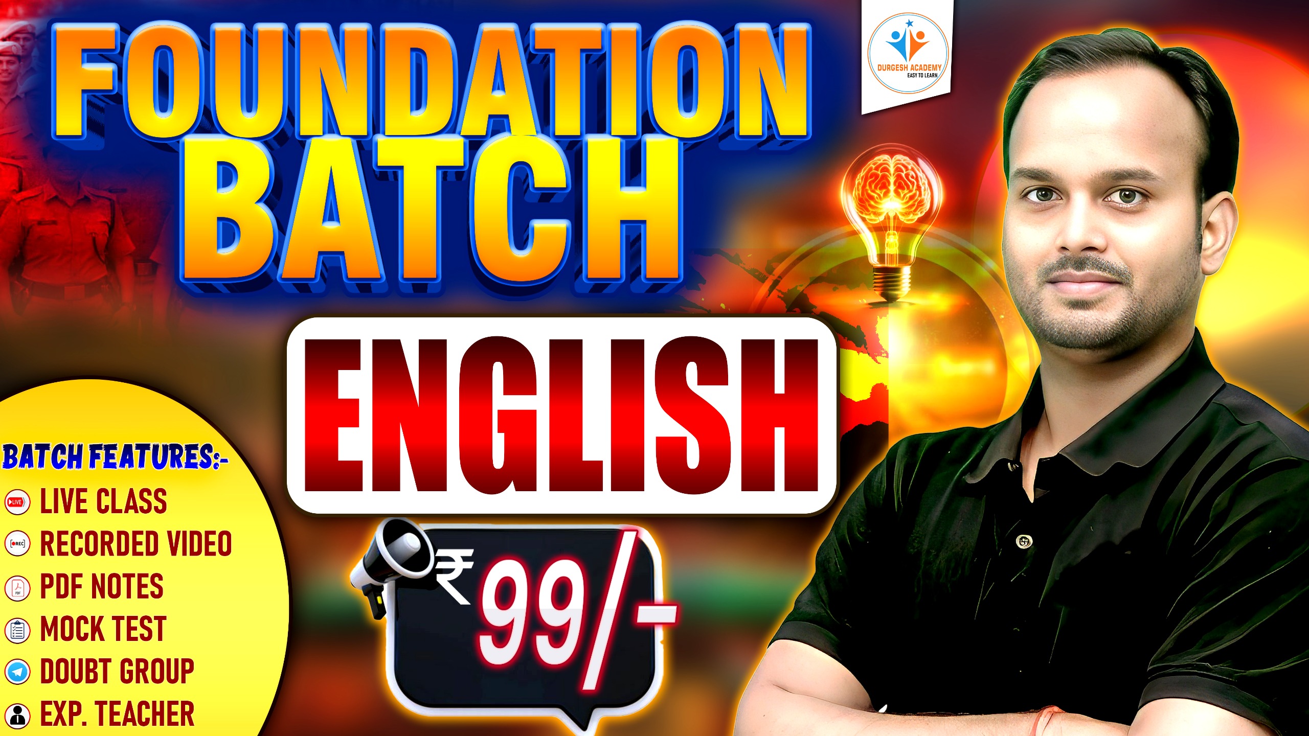 ENGLISH FOUNDATION BATCH