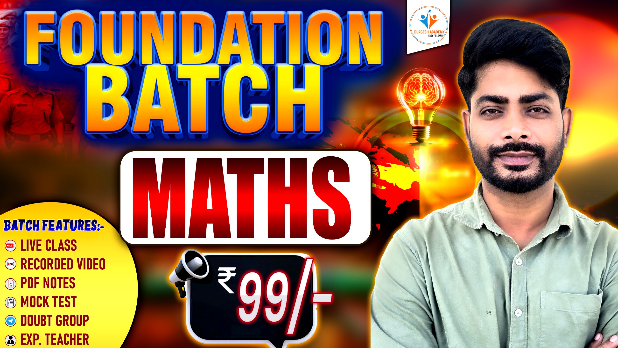 MATHS FOUNDATION BATCH