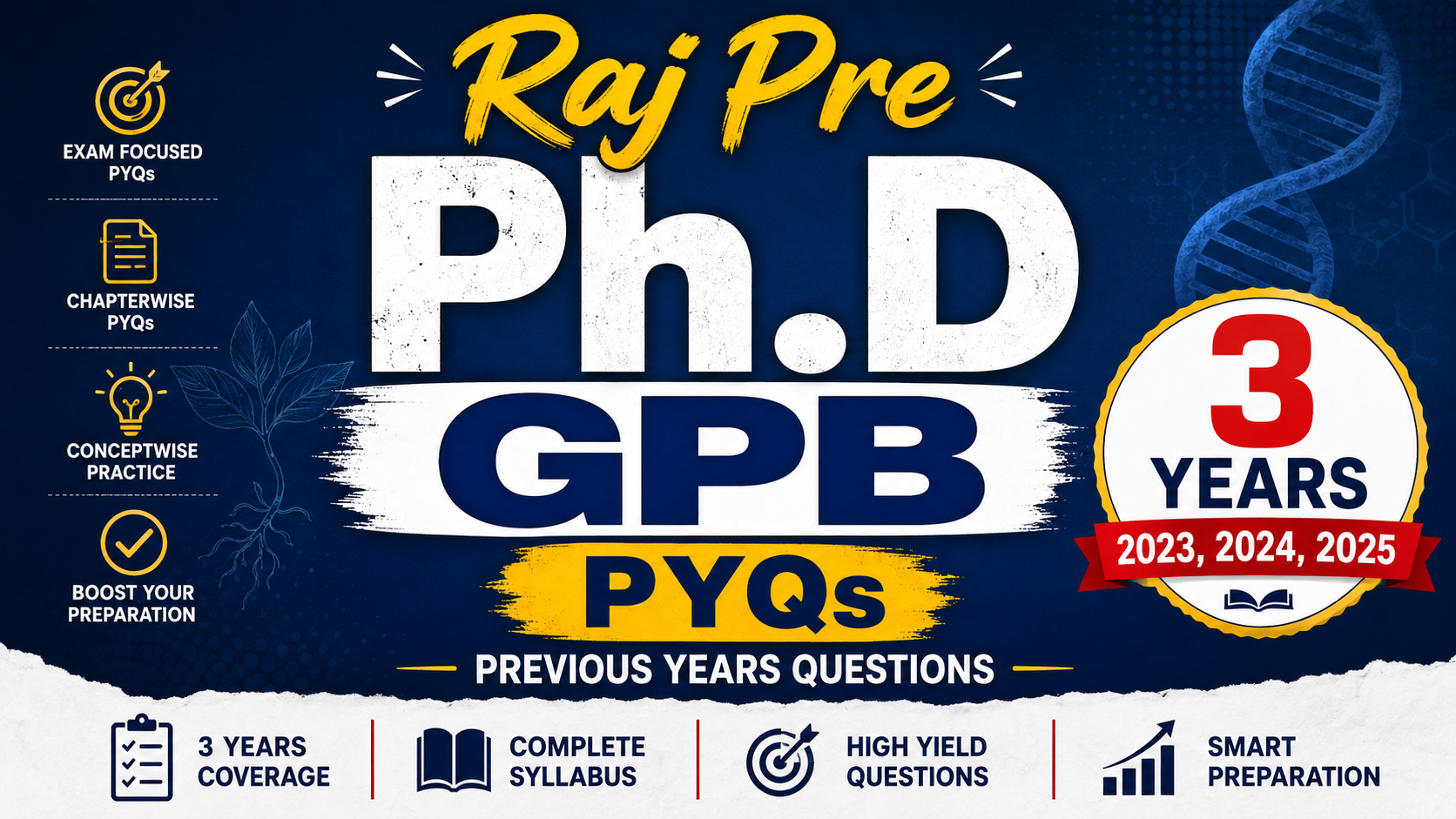 Raj Pre Ph.D GPB