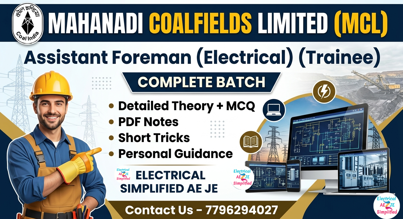 MCL Assistant Foreman Electrical Trainee