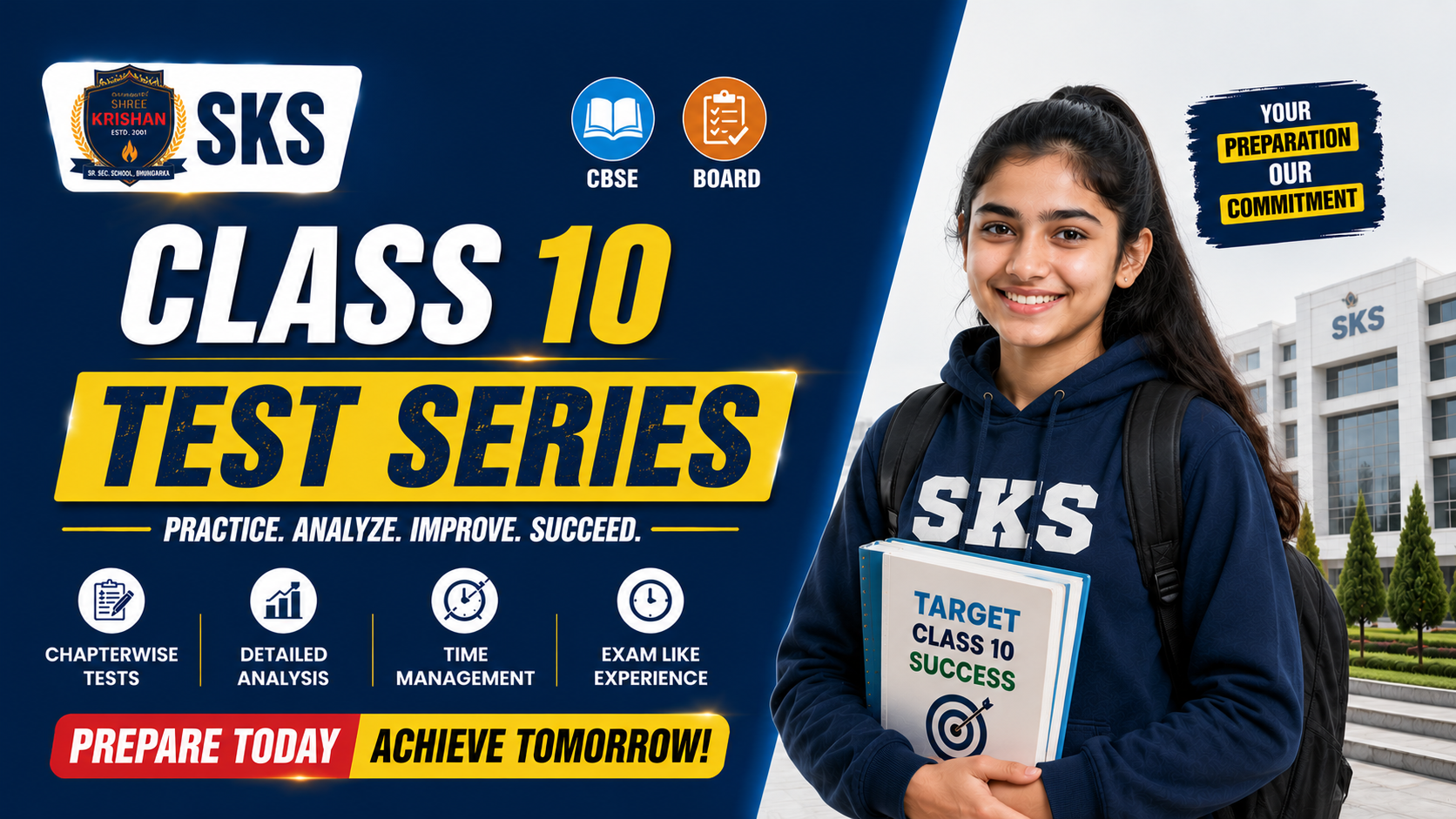 SKS Class 10 Test Series