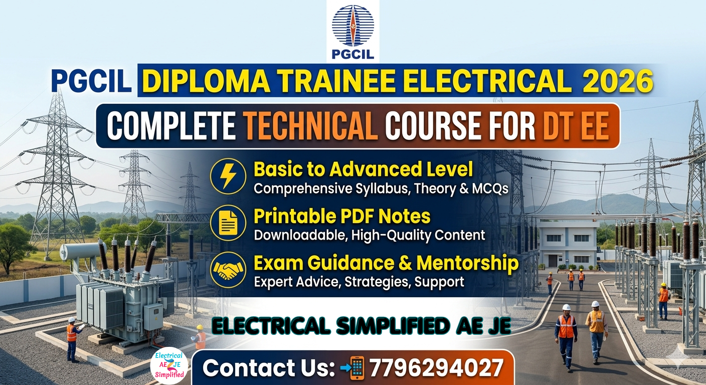 PGCIL Diploma Trainee Electrical 2026
