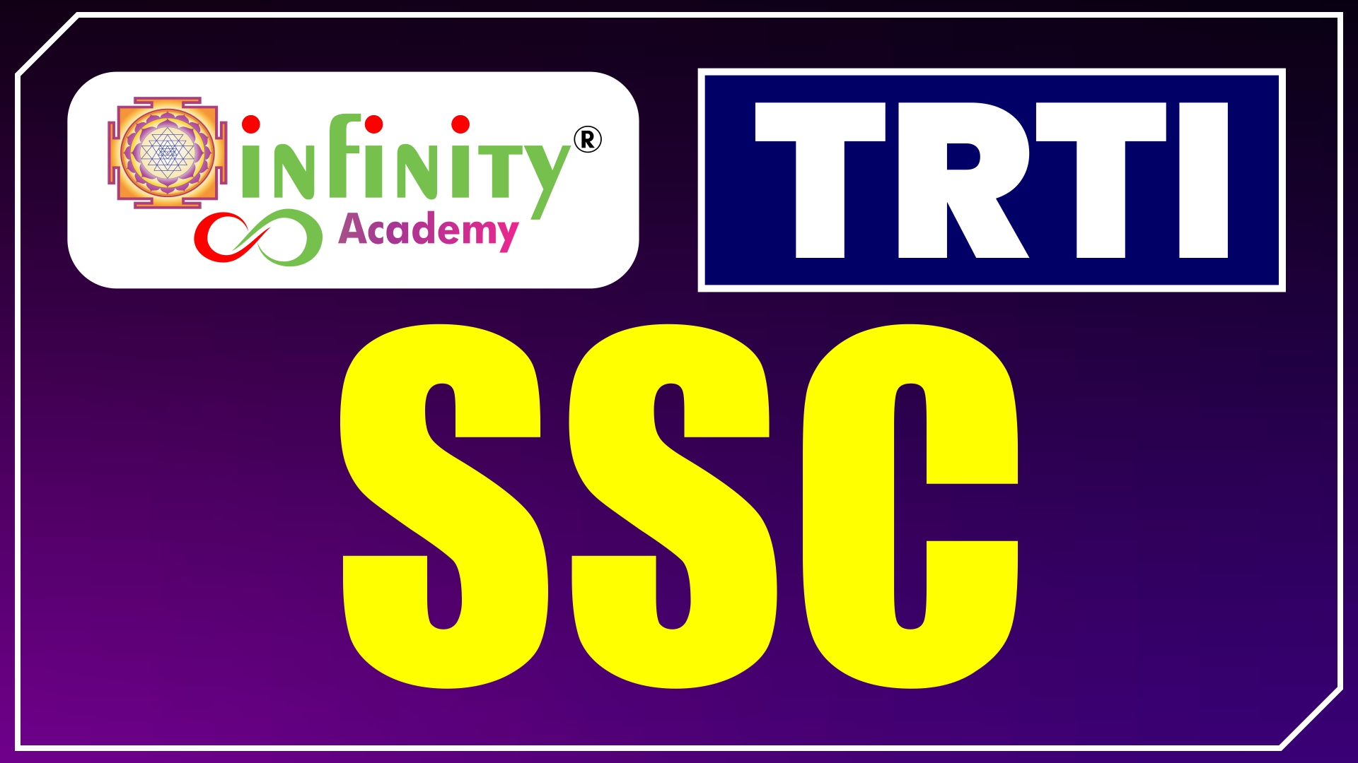 TRTI SSC BATCH 2026