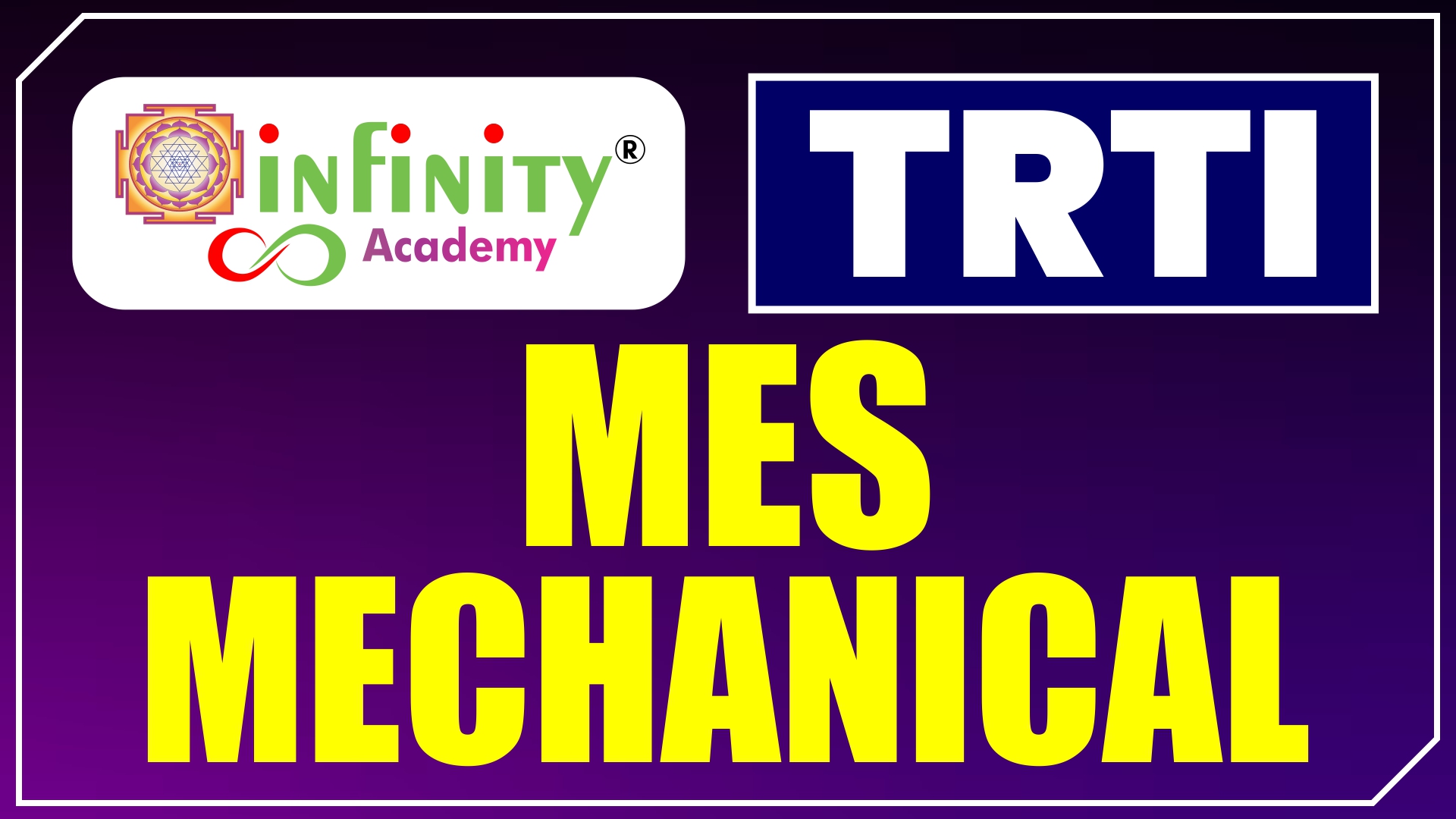 TRTI MES MEHCANICAL BATCH 2026