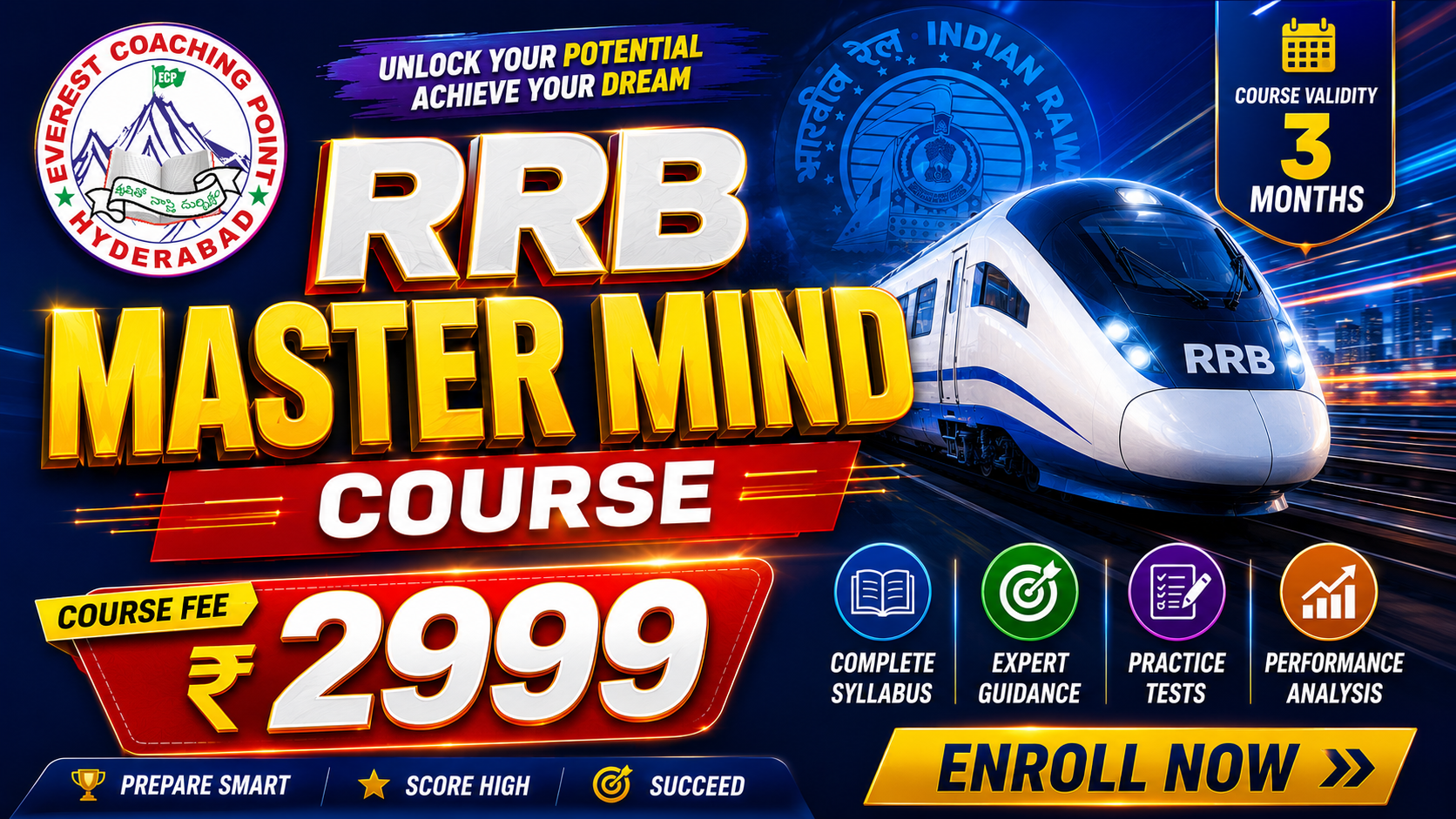 RRB MASTER MIND COURSE