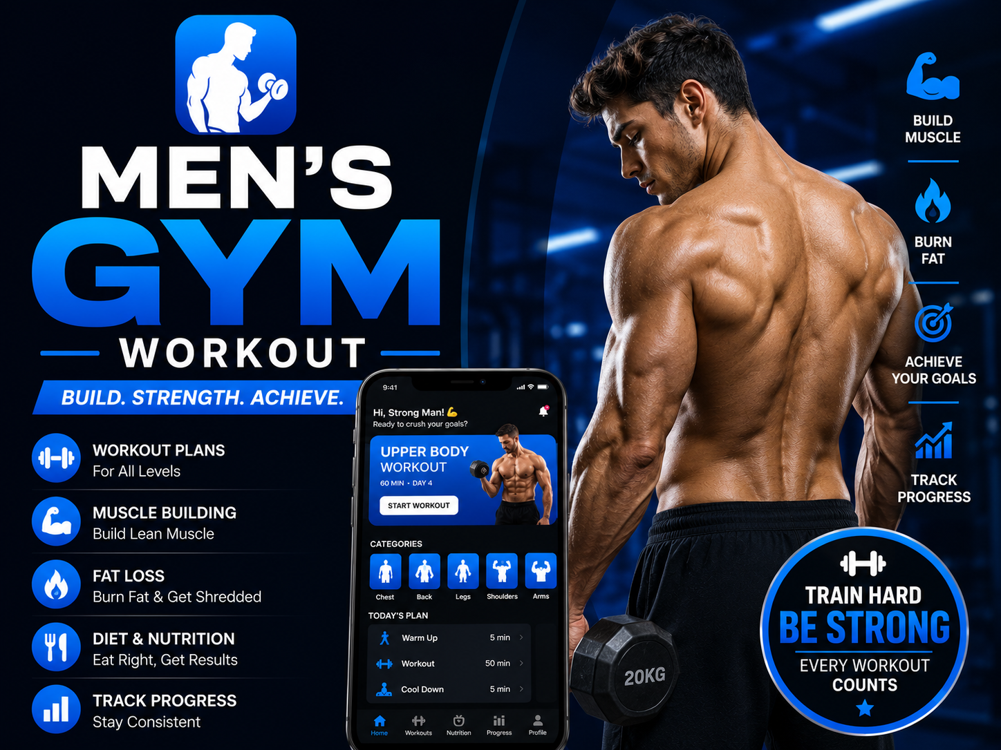 Gym Workout  for Men
