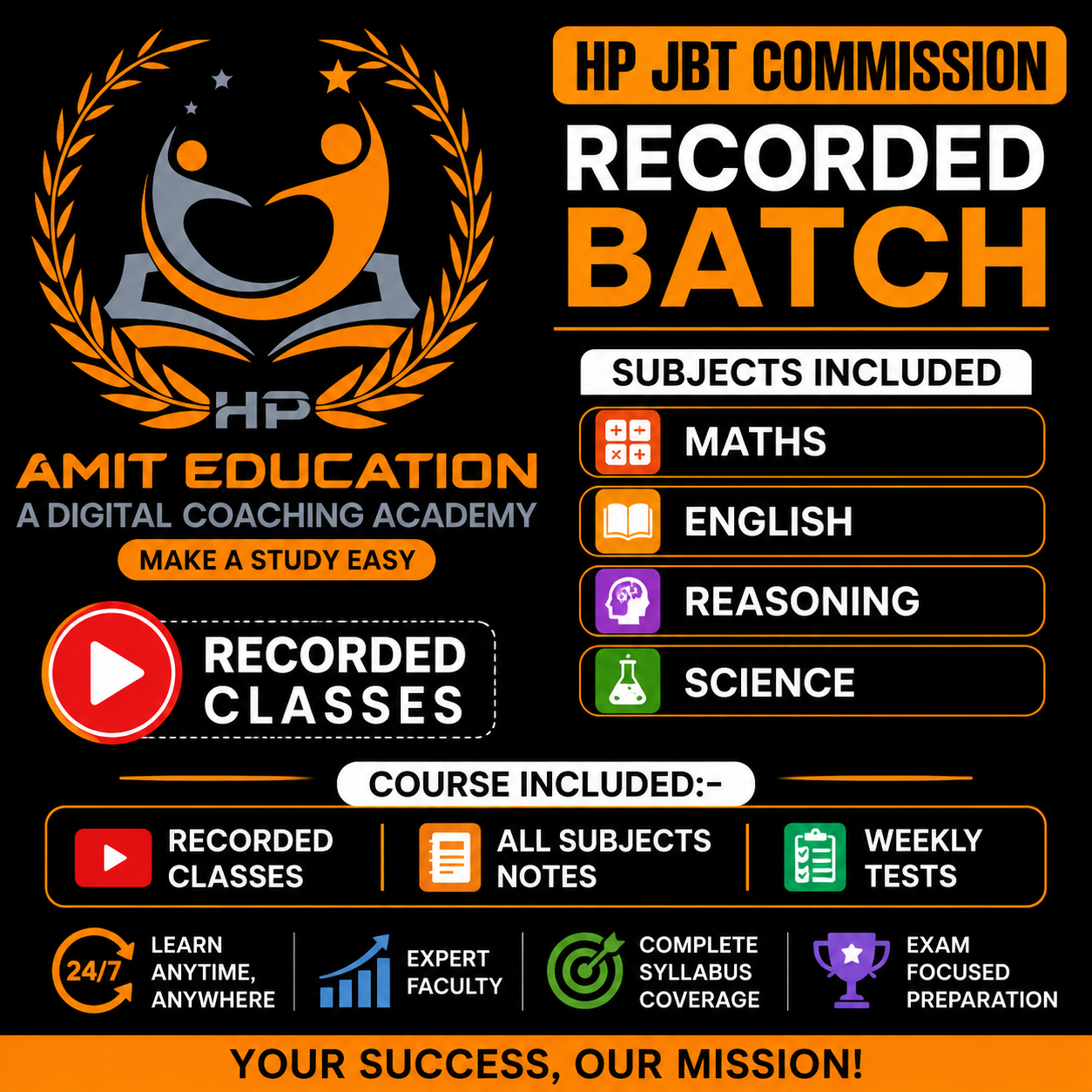 RECORDED JBT COMMISSION BATCH